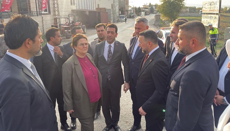 Çiftlik–Karagedik Grup yolunda çalışmalar hızla ilerliyor