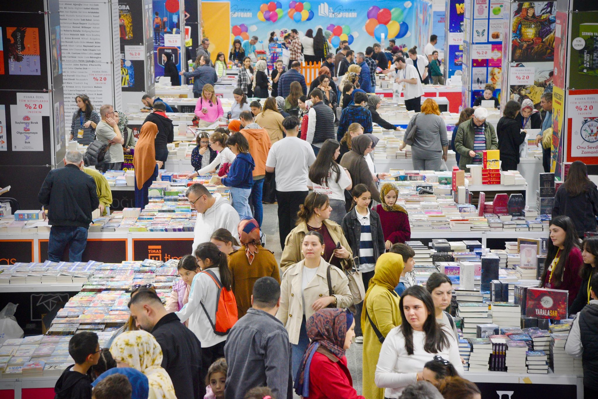 Giresun Kitap Fuarı Büyük ilgi görüyor