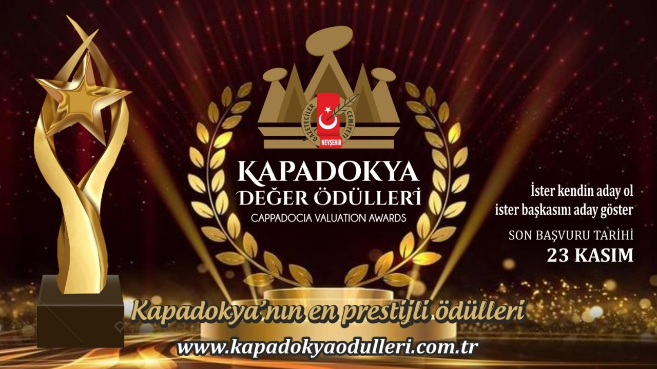 "Kapadokya Değer Ödülleri" sahiplerini bulacak