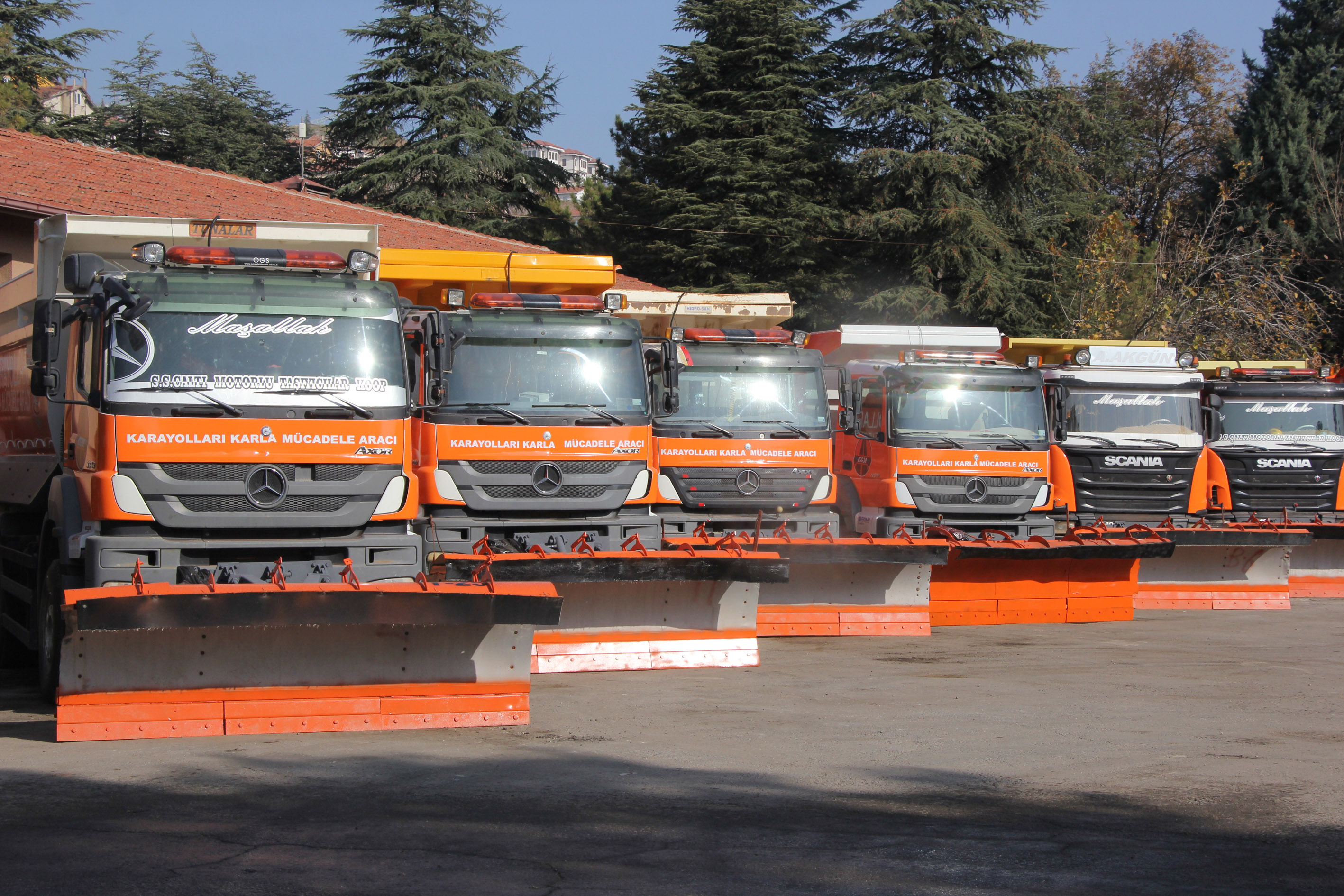 Karayolları Beypazarı 43. Şube Şefliği Kış sezonunu başlattı