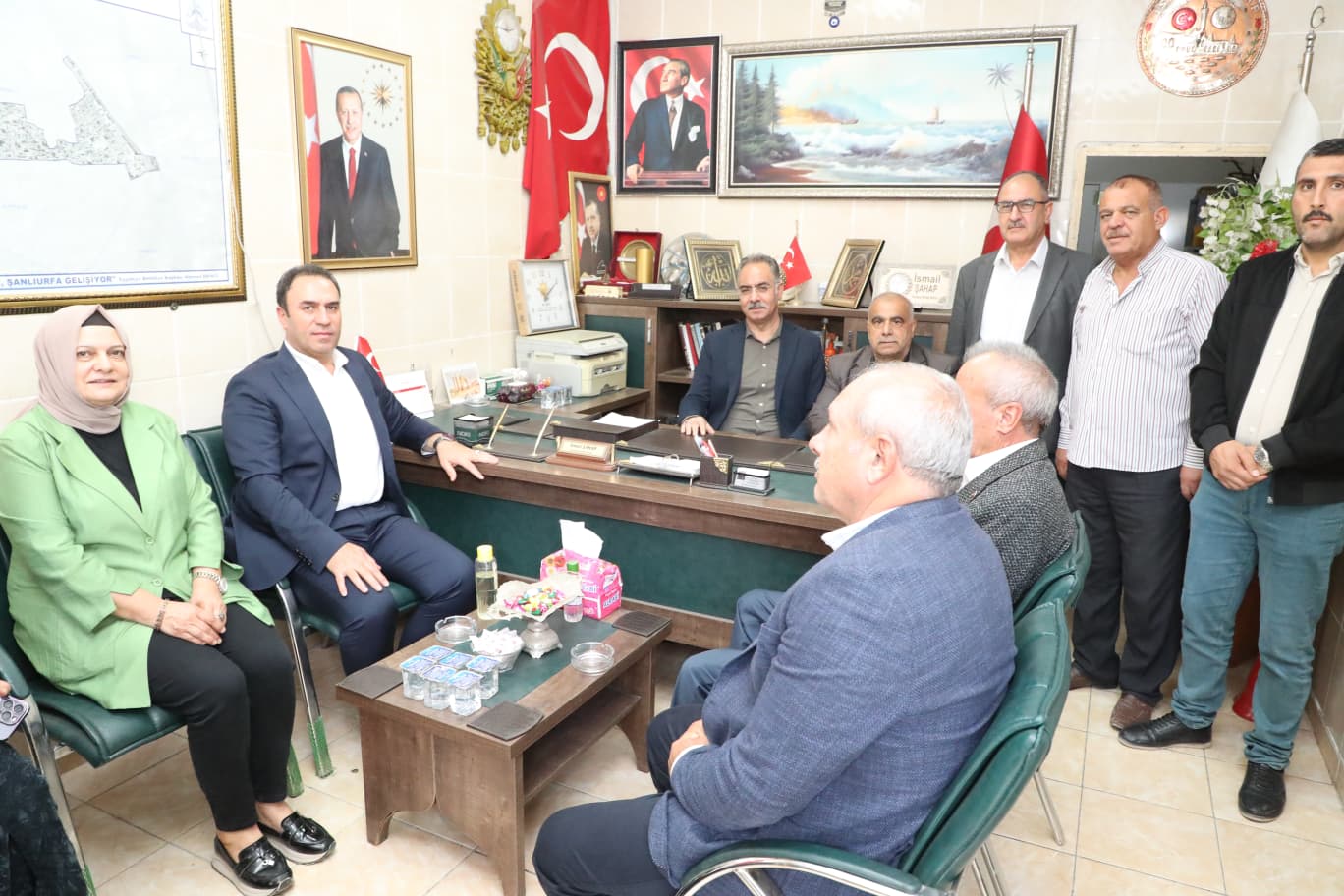 Başkan Kuş ve AK Parti teşkilatı mahalle toplantıları yaptı