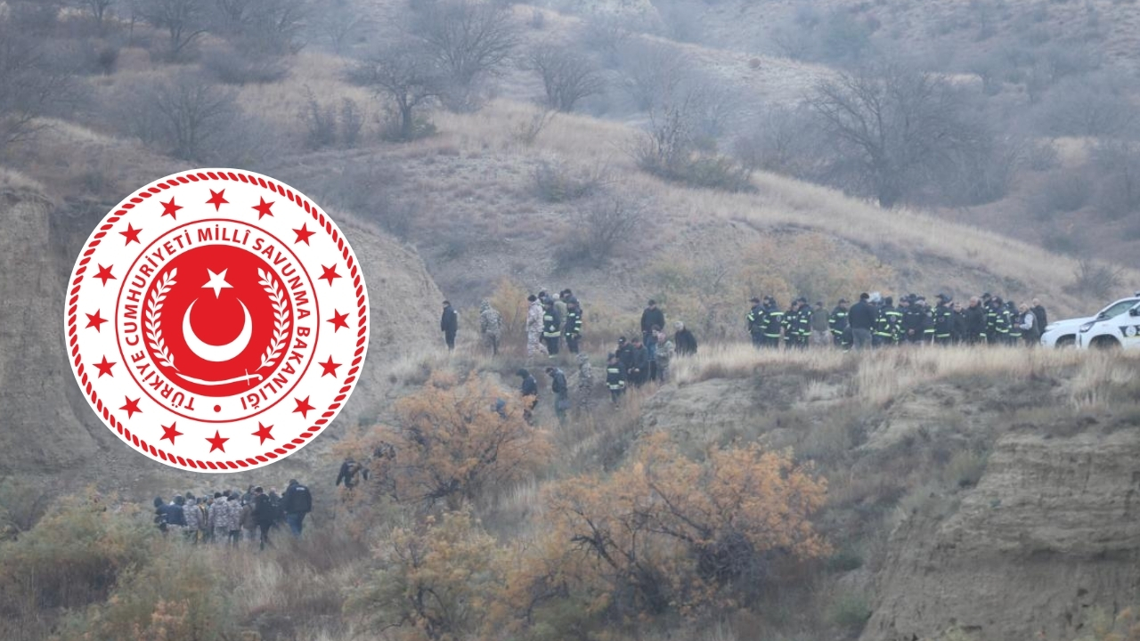 MSB: Düşen askeri kargo uçağının enkazında incelemelere başlandı