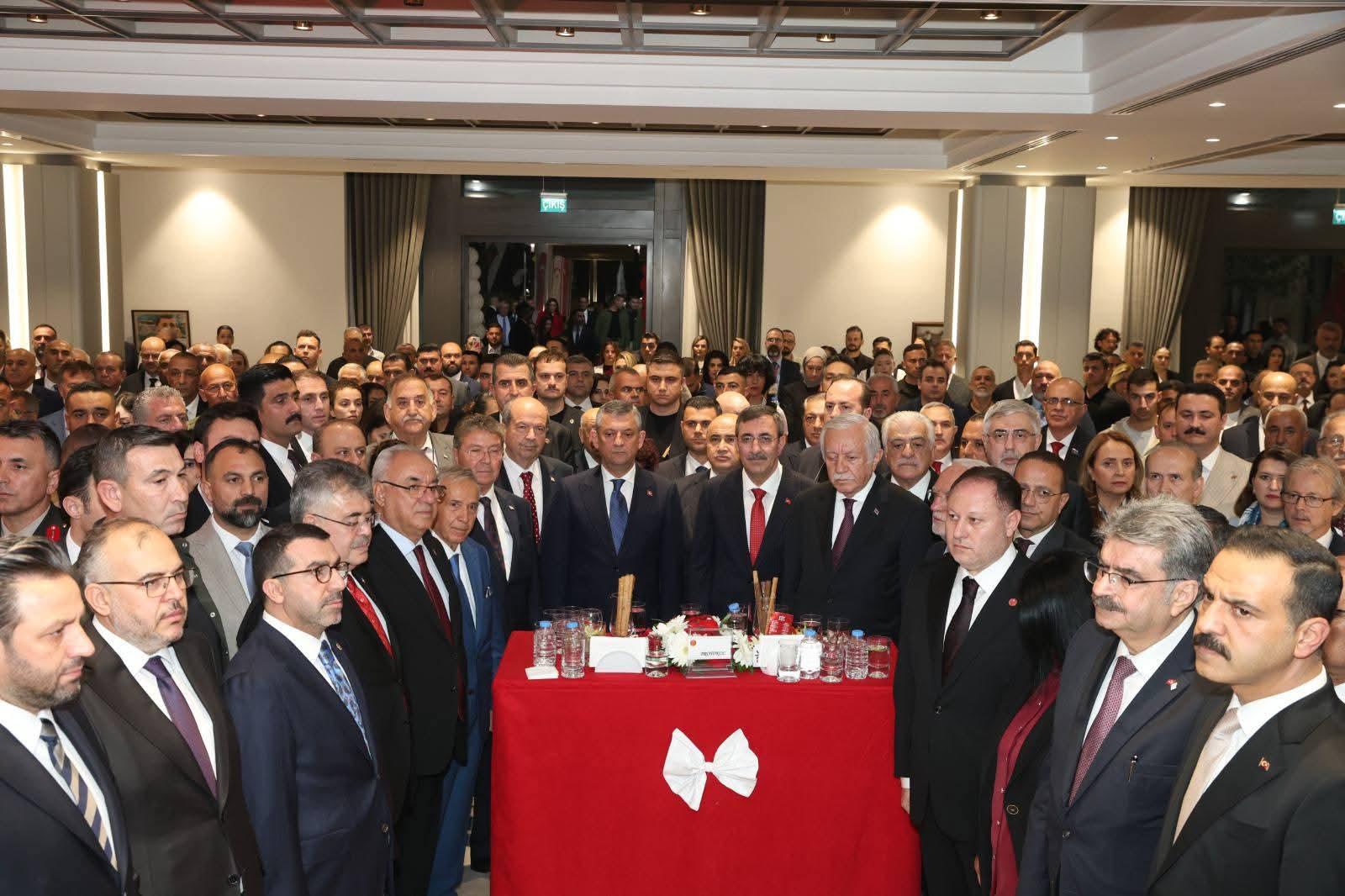 Kars Milletvekili Adem Çalkın, KKTC’nin 42. kuruluş yıl dönümü resepsiyonuna katıldı