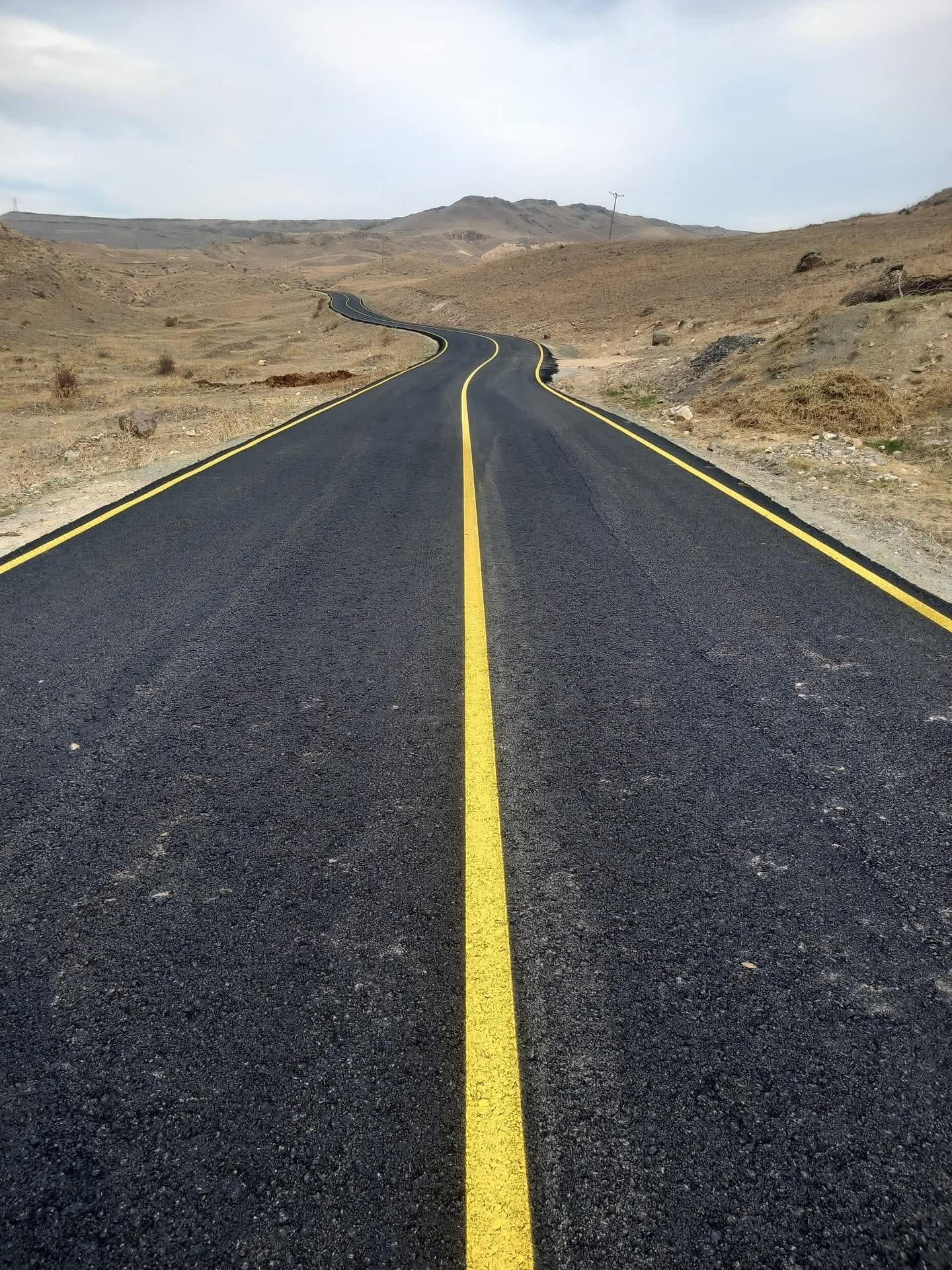 Kağızman’da 12 kilometrelik BSK asfalt yol tamamlandı