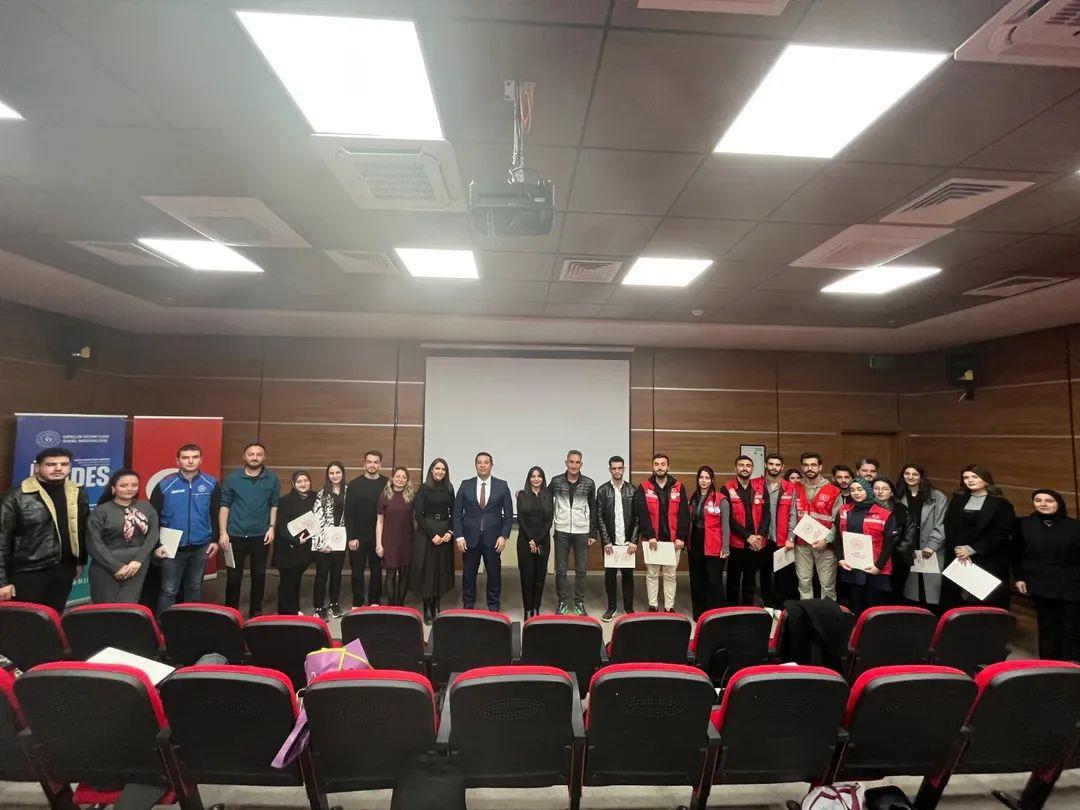 UNİDES programı kapsamında sertifika töreni düzenlendi