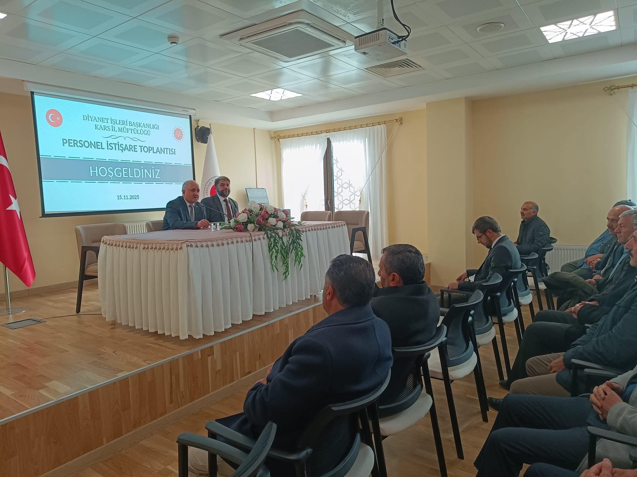 Kasım ayı “Personel İstişare ve Bilgilendirme Toplantısı” gerçekleştirildi