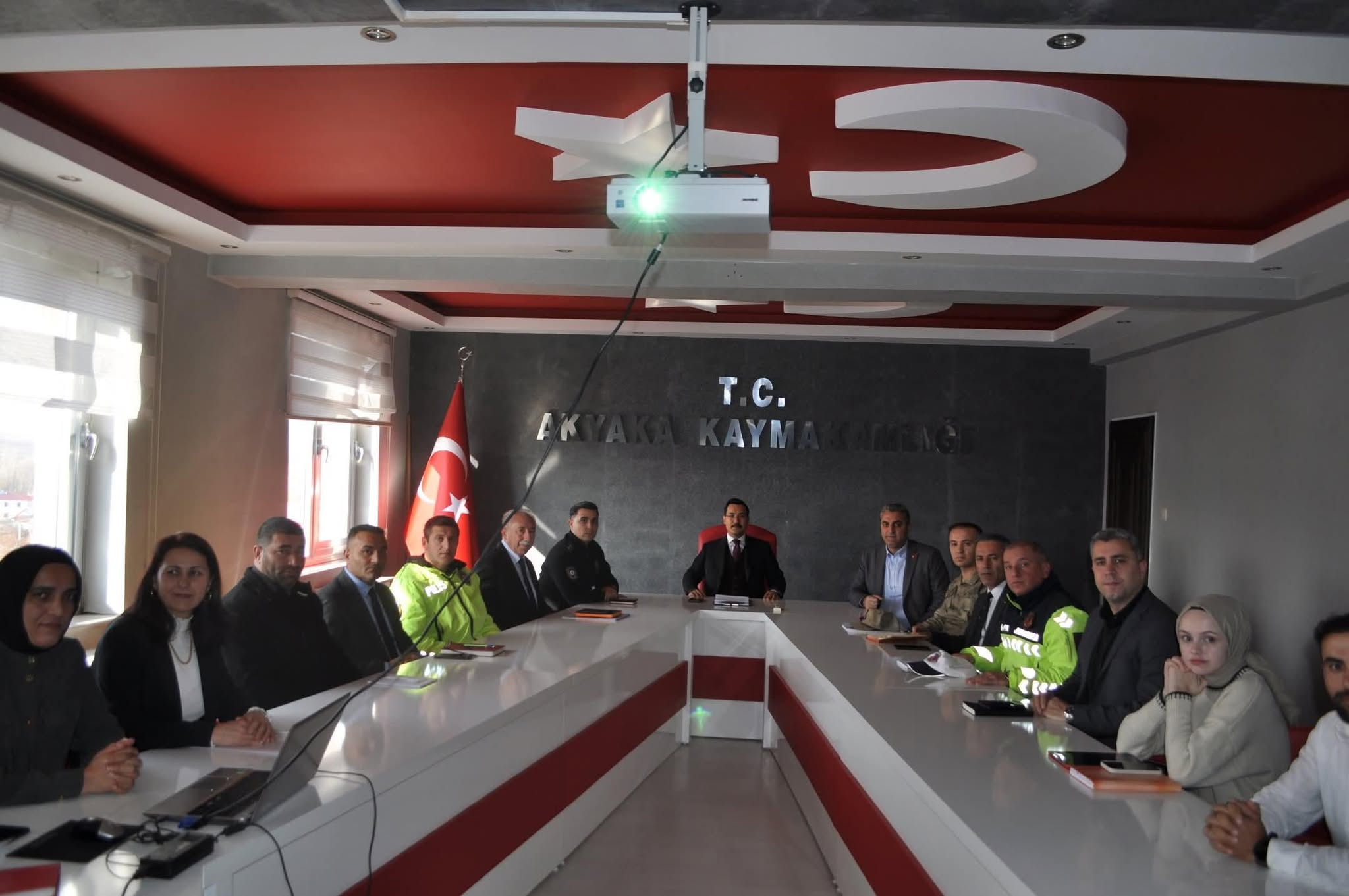 Akyaka’da kış hazırlıkları toplantısı gerçekleştirildi