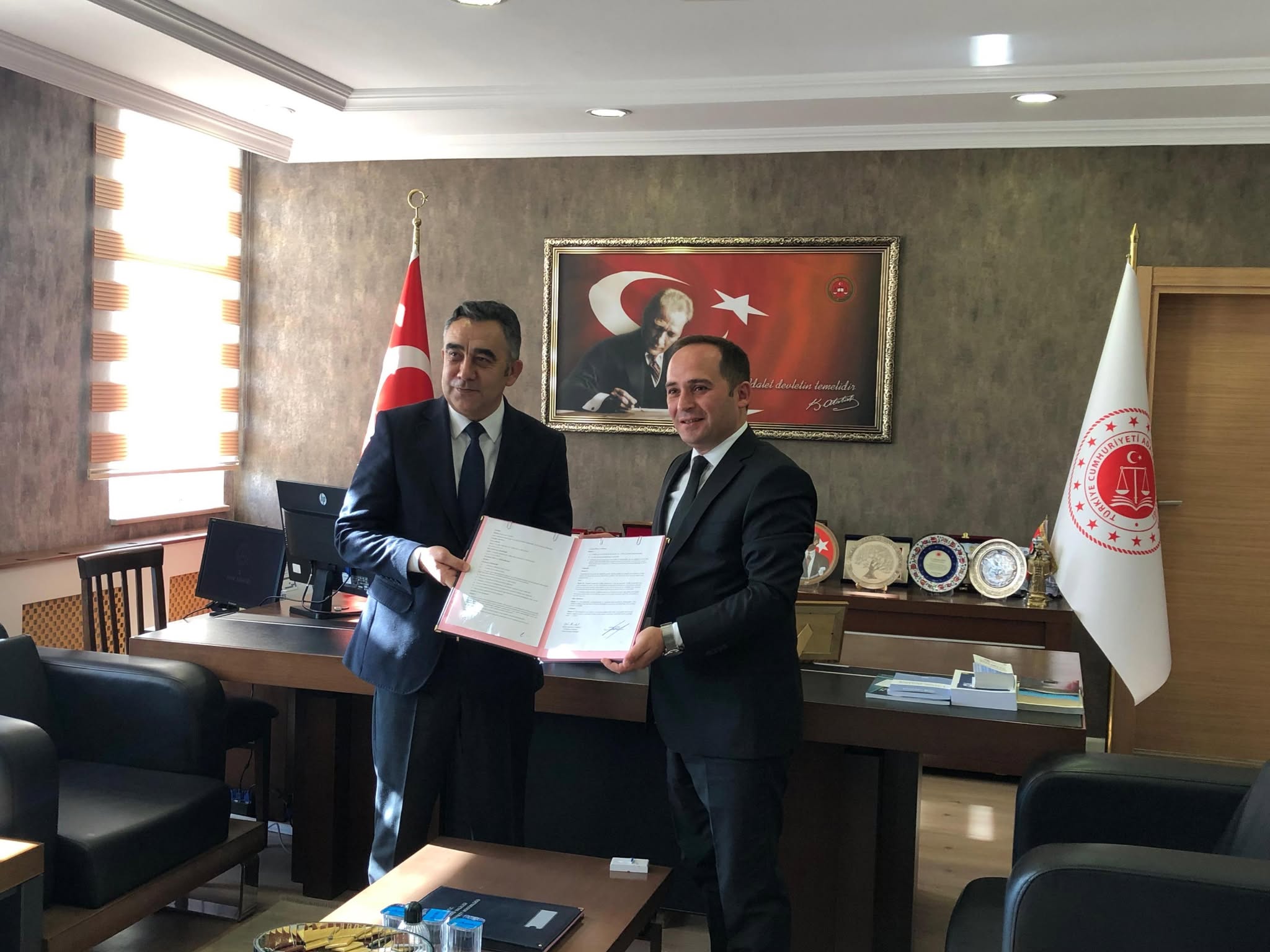 Kars’ta denetimli serbestlikte parmak izi sistemi için protokol imzalandı