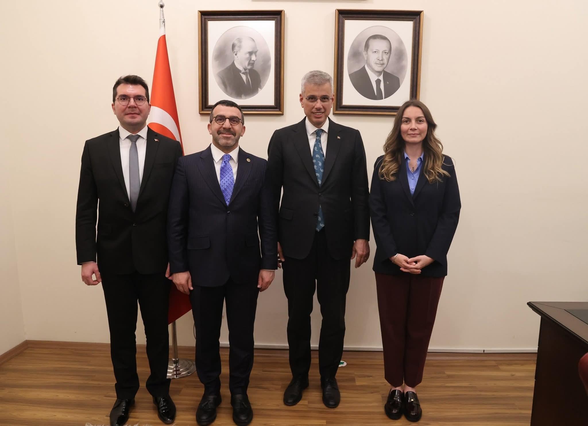 Kars Heyetinden Sağlık Bakanı Memişoğlu’na Ziyaret