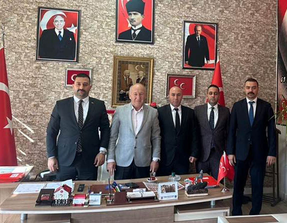 Türk Yerel Hizmet-Sen'den MHP İlçe başkanına ziyaret