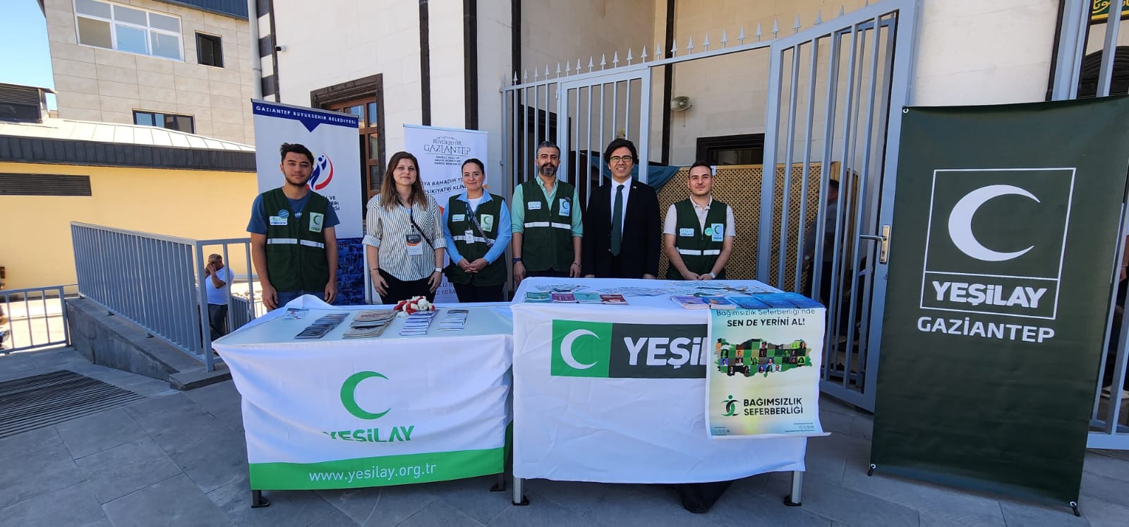 Yeşilay öncülüğünde Gaziantep’te camilerde bağımlılıklara karşı ortak seferberlik