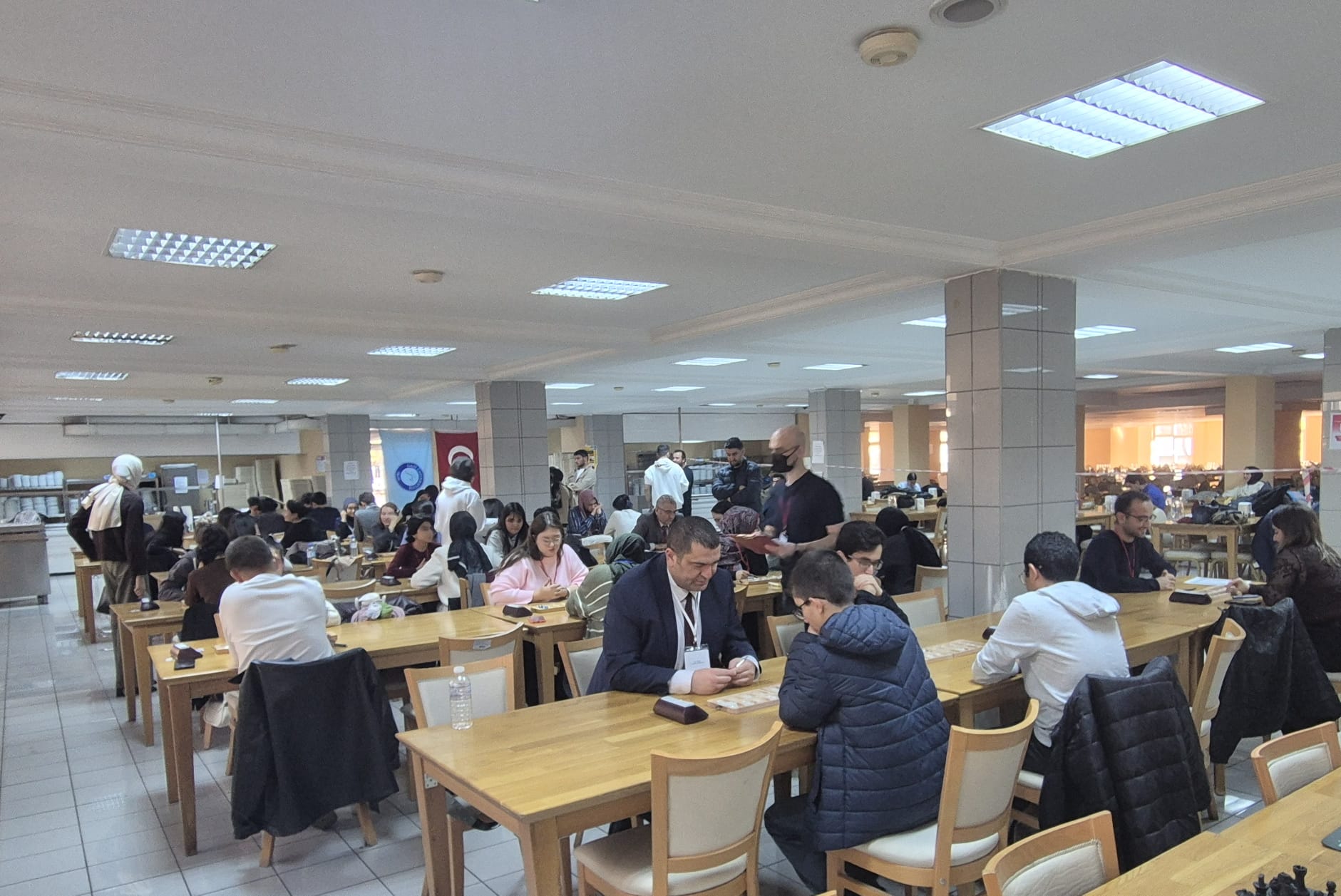 Gazi Üniversitesinde mangala turnuvası yoğun ilgi gördü