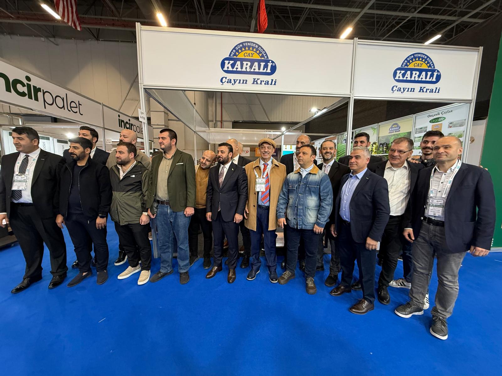 Karali Çay, Helal Expo Uluslararası Ticaret Fuarı’nda; ASRİAD’dan Ziyaret