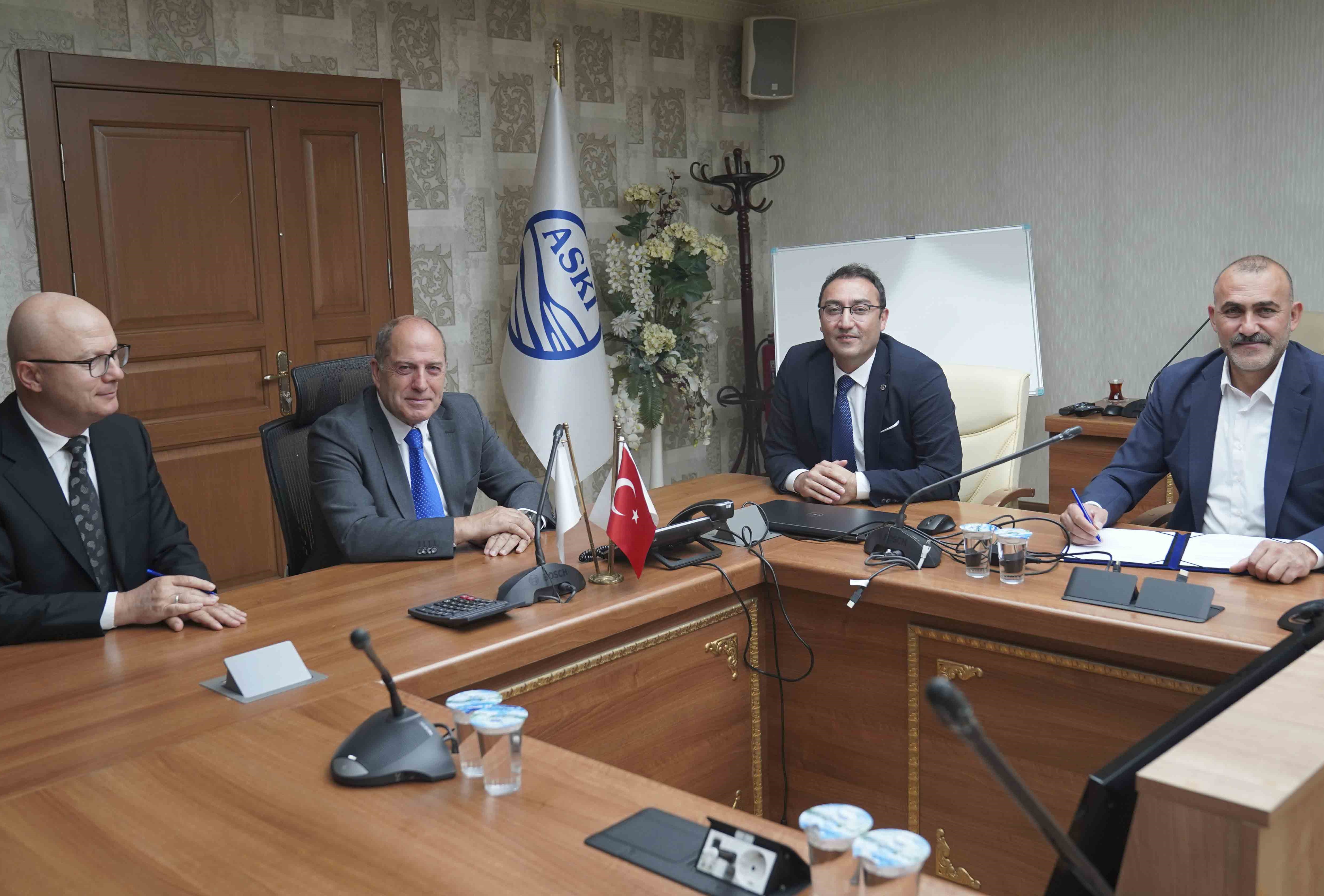 ASKİ’den Ankara’nın içme suyu arzına uzun vadeli yatırım: İvedik İçme Suyu Arıtma Tesisi 4. ünite yapım işi başladı