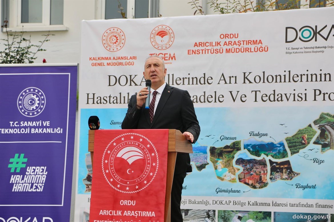 Ordu ilinde hayata geçirilen projenin ekipman teslim töreni gerçekleştirildi