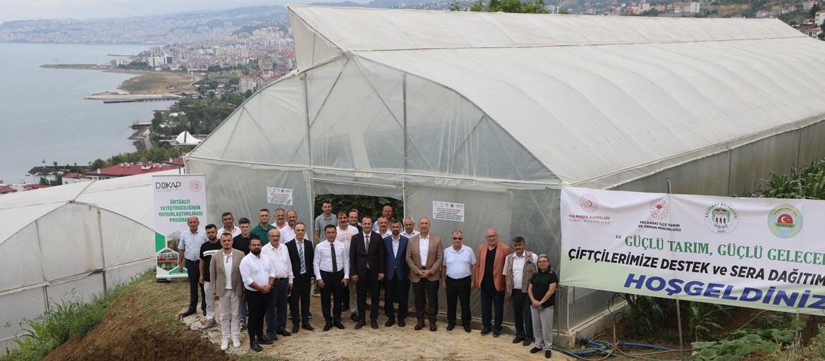 Trabzon İli Akçaabat Belediyesi İşbirliğindeki "Akçaabat Örtüaltı Yetiştiriciliğinin Yaygınlaştırılması'' Projesi