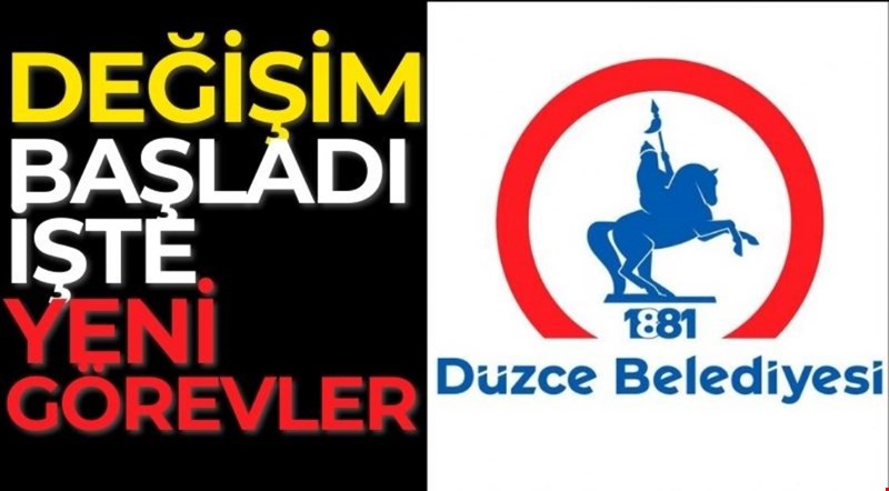 Düzce Belediyesi’nde “2025’in son atamaları” yapıldı