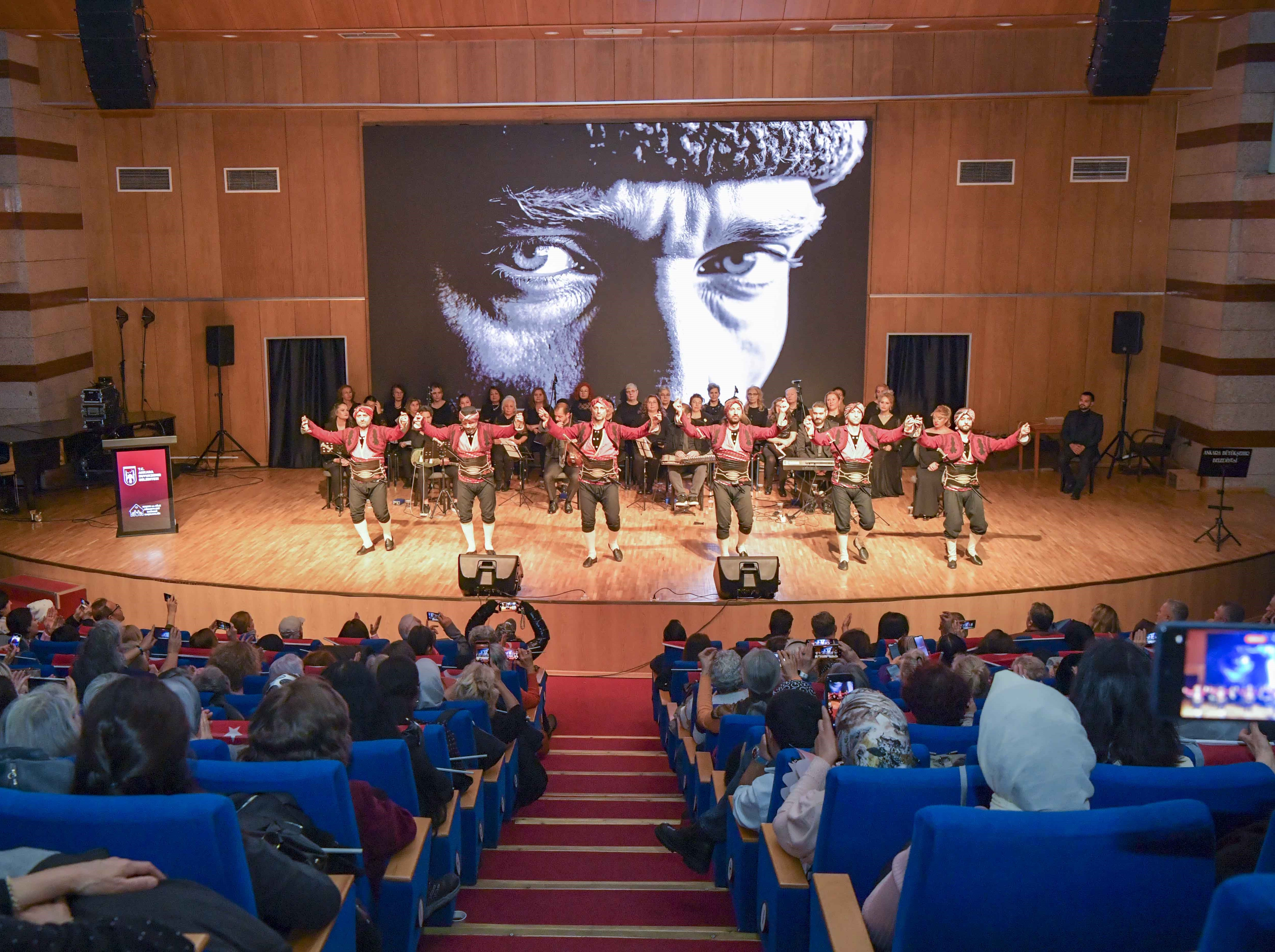 Atatürk’ün Ankara’ya gelişi 106. yılında sanatla kutlandı
