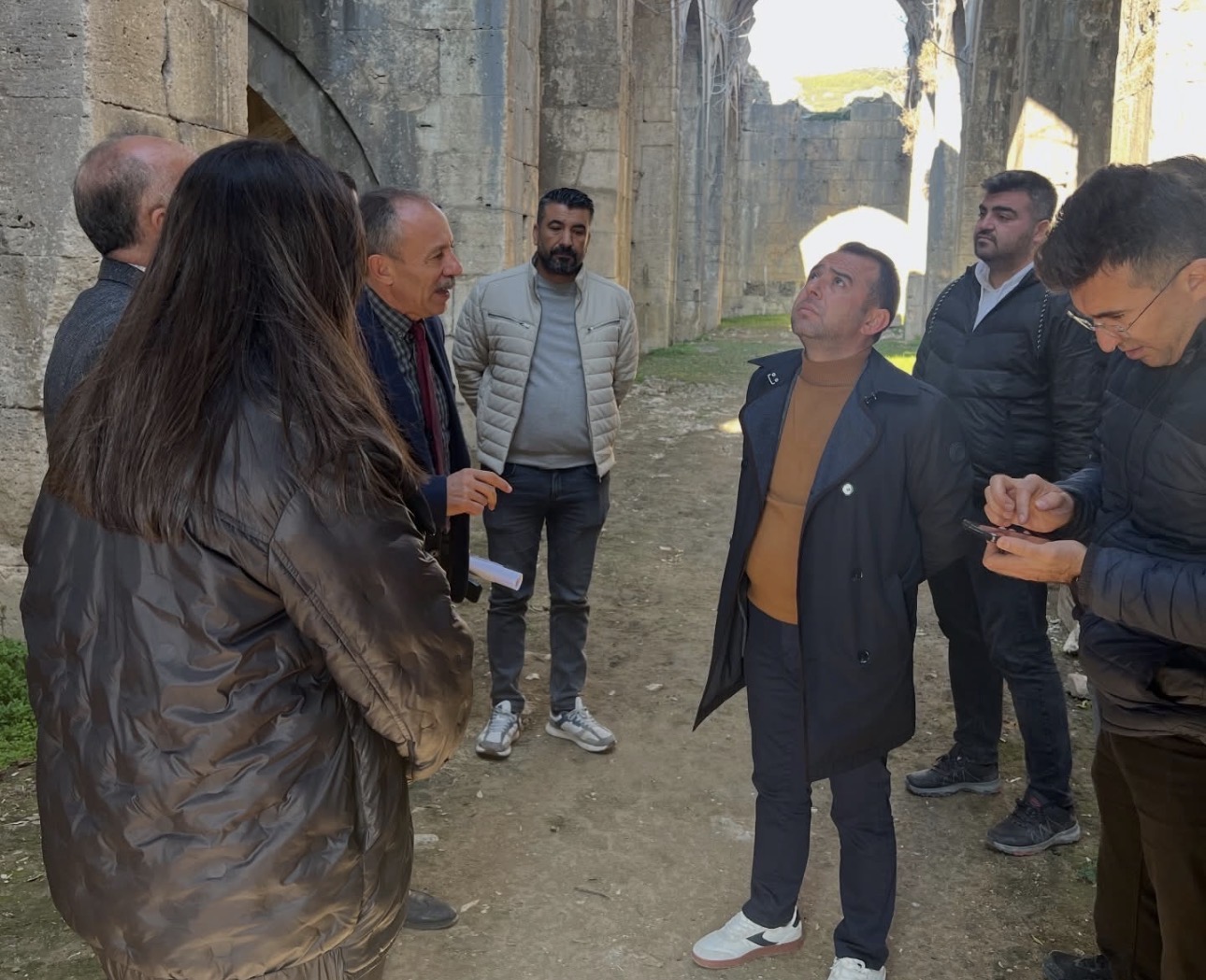 İncirhan kervansarayı için koruma mesaisi