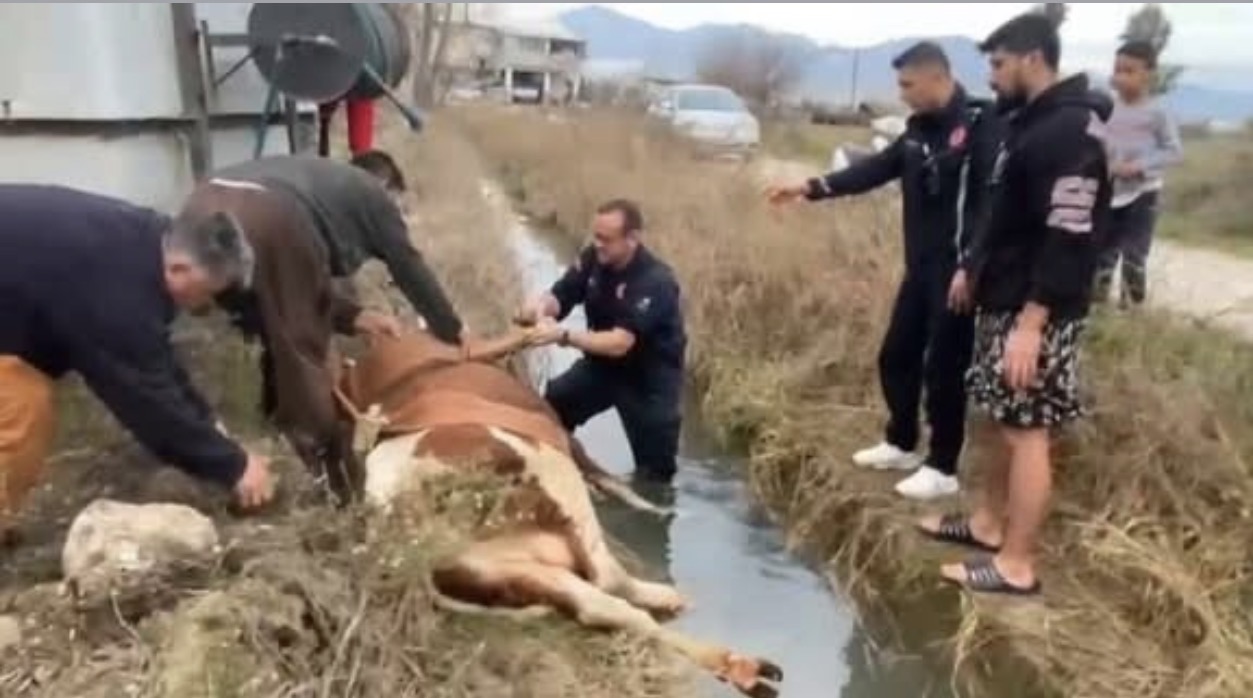 Serik’te itfaiyeden hayat kurtaran müdahale