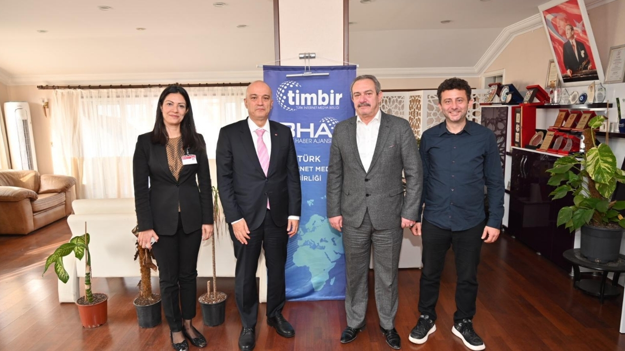 İSDEMİR Genel Müdürü Ayhan Akın'dan TİMBİR’e ziyaret