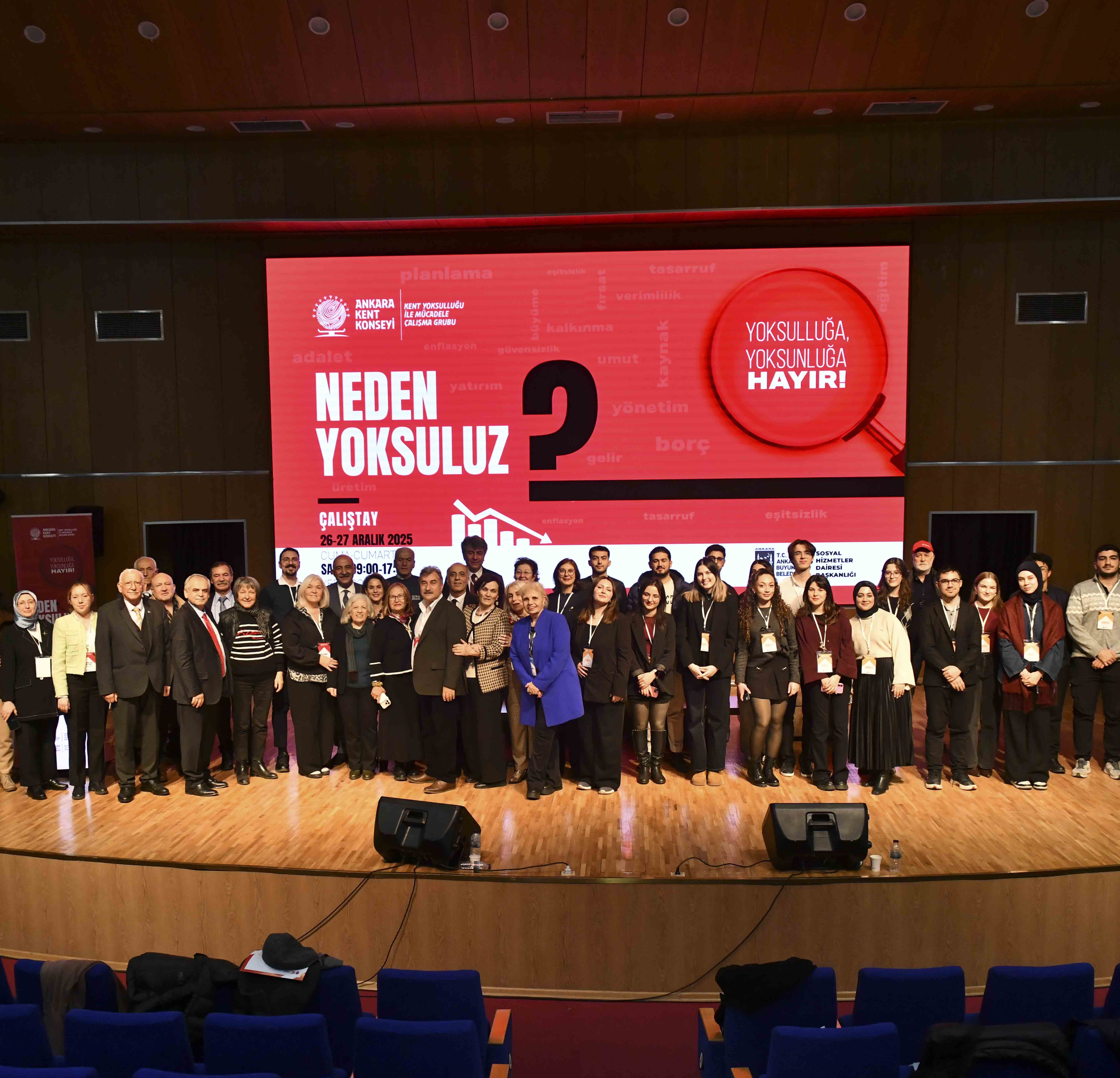 Başkent’te anlamlı çalıştay: İki gün boyunca, yoksulluk ve yoksunluğa çözüm yolları arandı