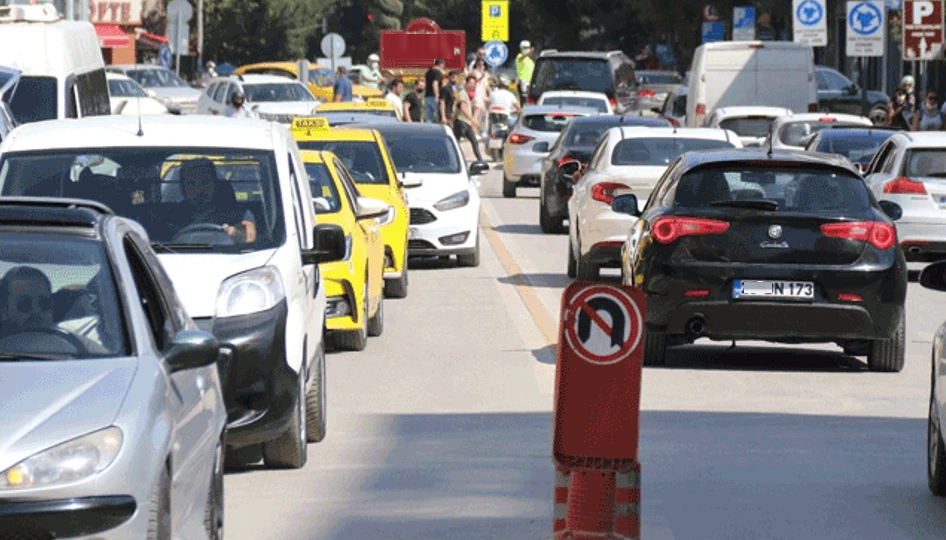 Isparta’da araç sayısı 244 bini aştı