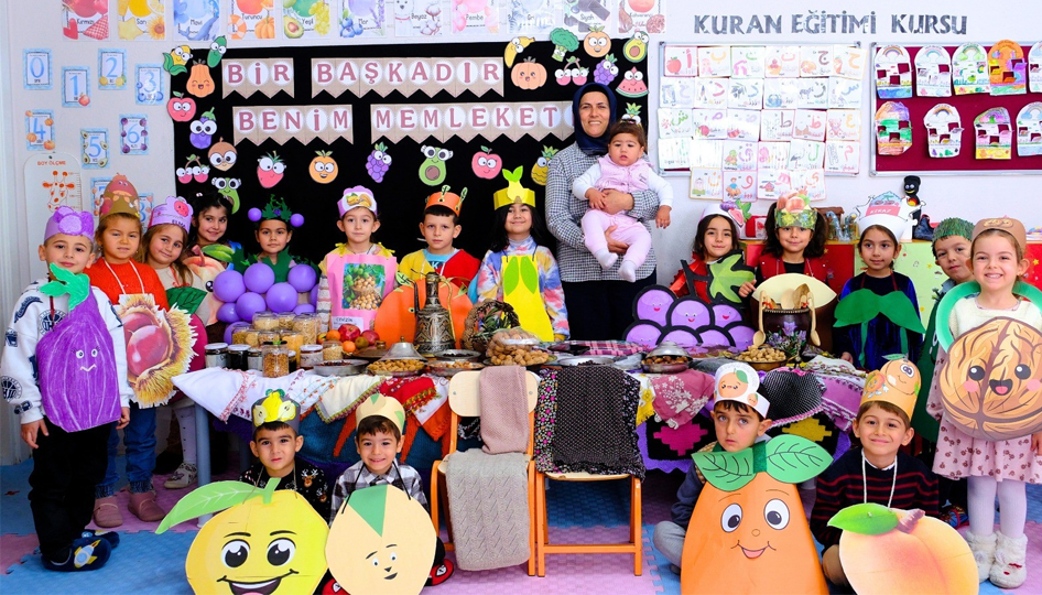 İbradı’da yerli malı haftası minik yüreklerle şenlendi