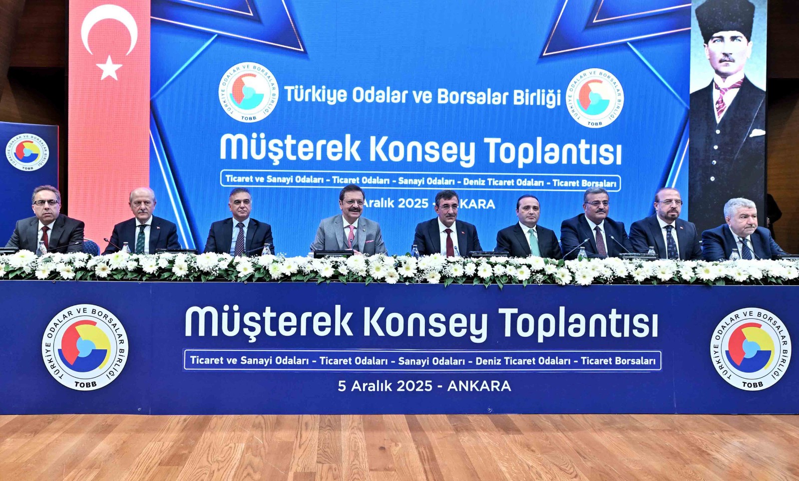 TOBB tarafından müşterek konsey toplantısı yapıldı