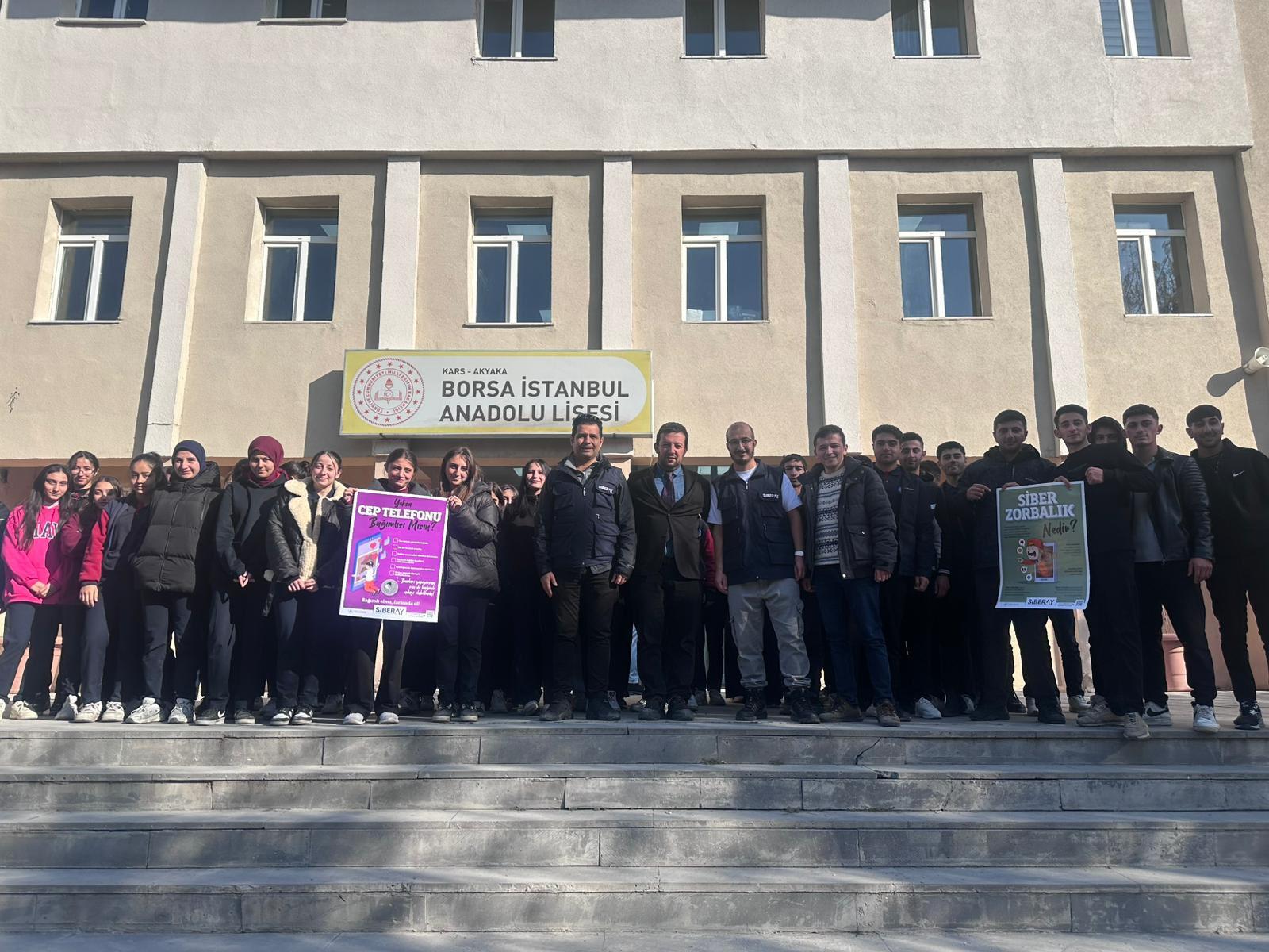 Akyaka’da 300 Öğrenciye Siber Güvenlik Eğitimi verildi