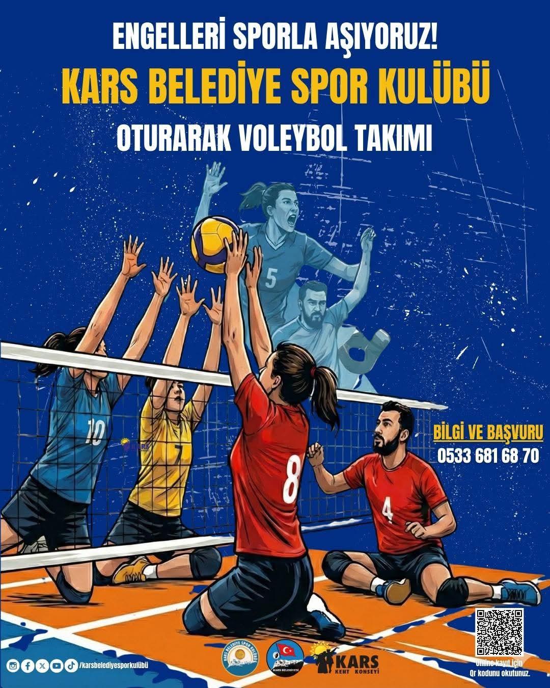 Kars Belediyesi’nden “Sporla Engelleri Aşıyoruz” projesi