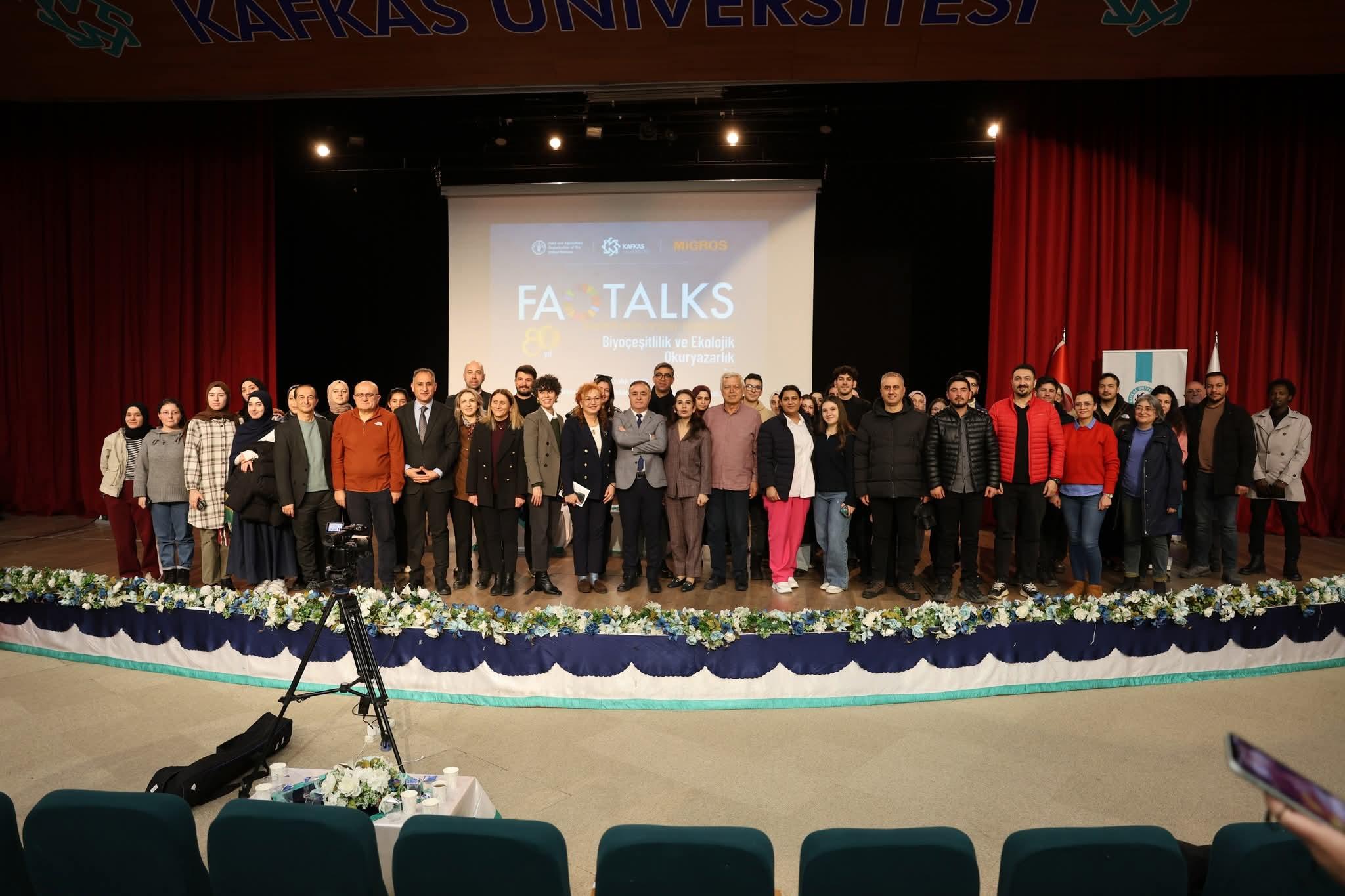 Kars’ta tarımın geleceği konuşuldu: "FAO Talks" gençlerle buluştu!