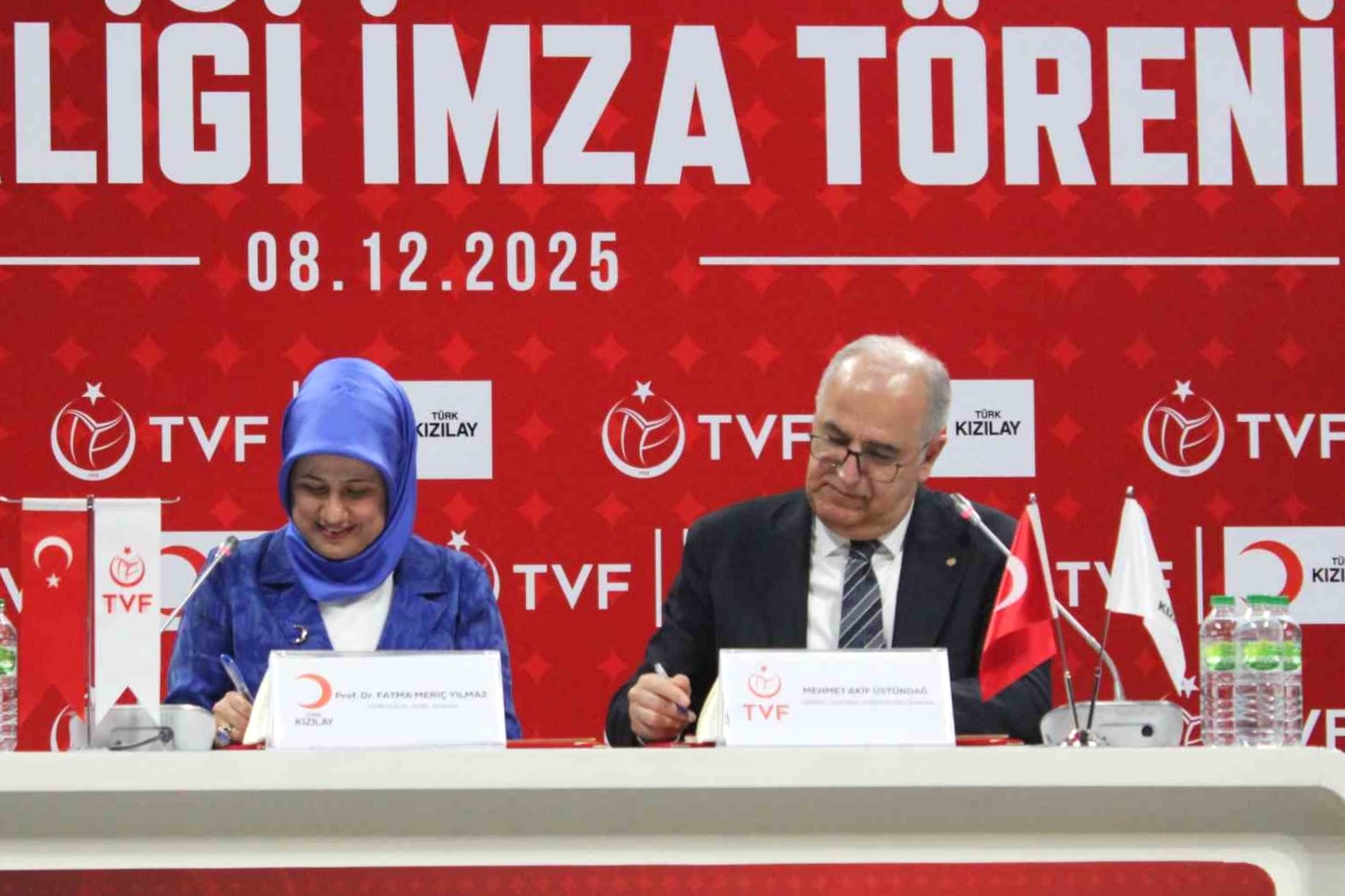 Türk Kızılay ve Türkiye Voleybol Federasyonu ortak çalışmaların düzenlenmesi amacıyla iş birliği protokolü imzaladı
