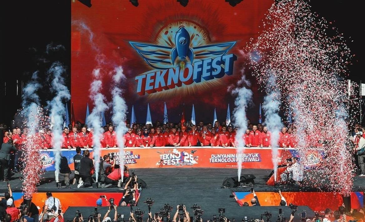 İstanbul'da Teknofest rüzgarı esti