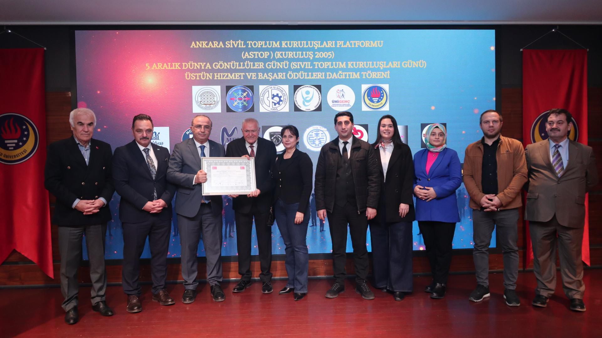 Ankara’nın En Prestijli Ödülü RİDEF’e!