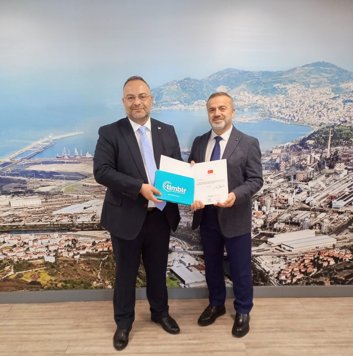 TİMBİR Genel Başkan Yardımcısı Baloğlu’ndan ERDEMİR’e ziyaret