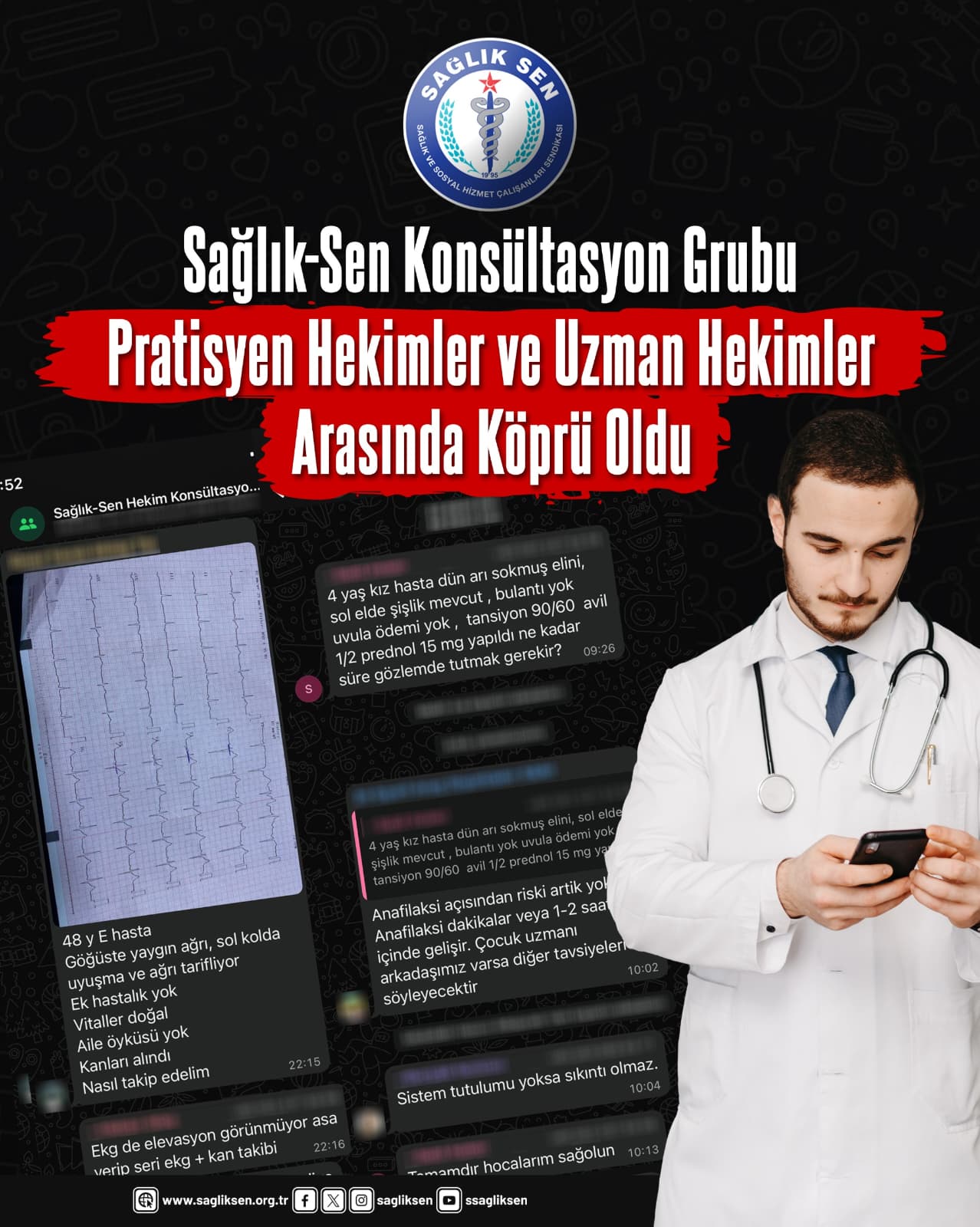 Sağlık-Sen Konsültasyon Grubu Pratisyen Hekimler ve Uzman Hekimler arasında köprü oldu