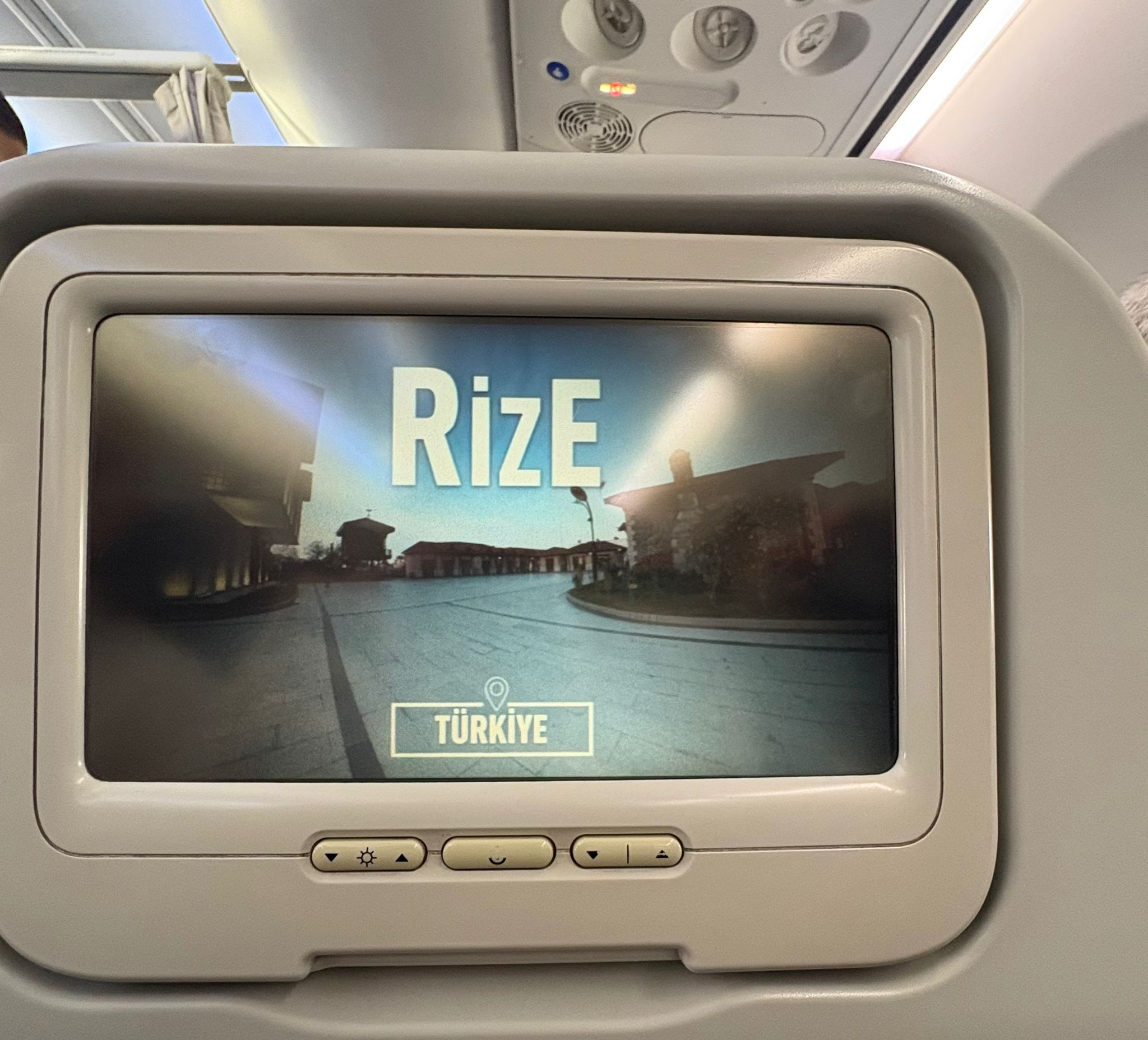 THY Uçuşlarında Rize tanıtımı