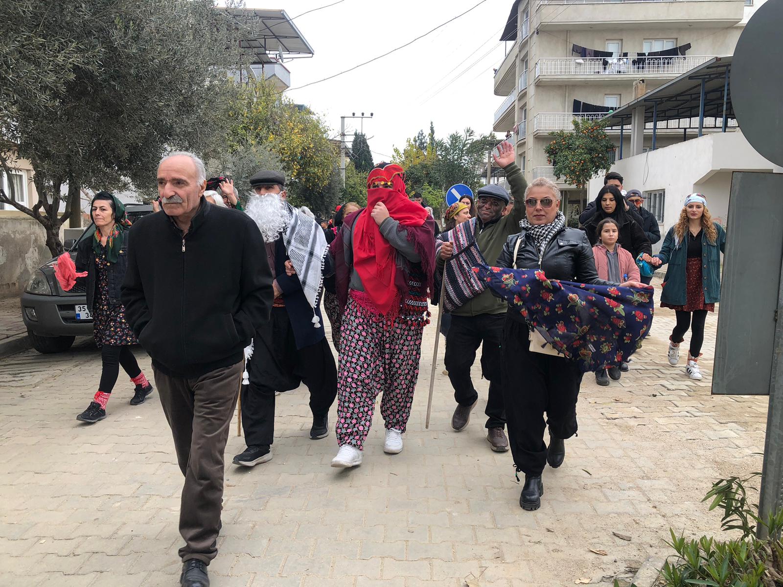 Aydın’da yeni yıl öncesi Çeştepe’de Gağan sofrası kuruldu