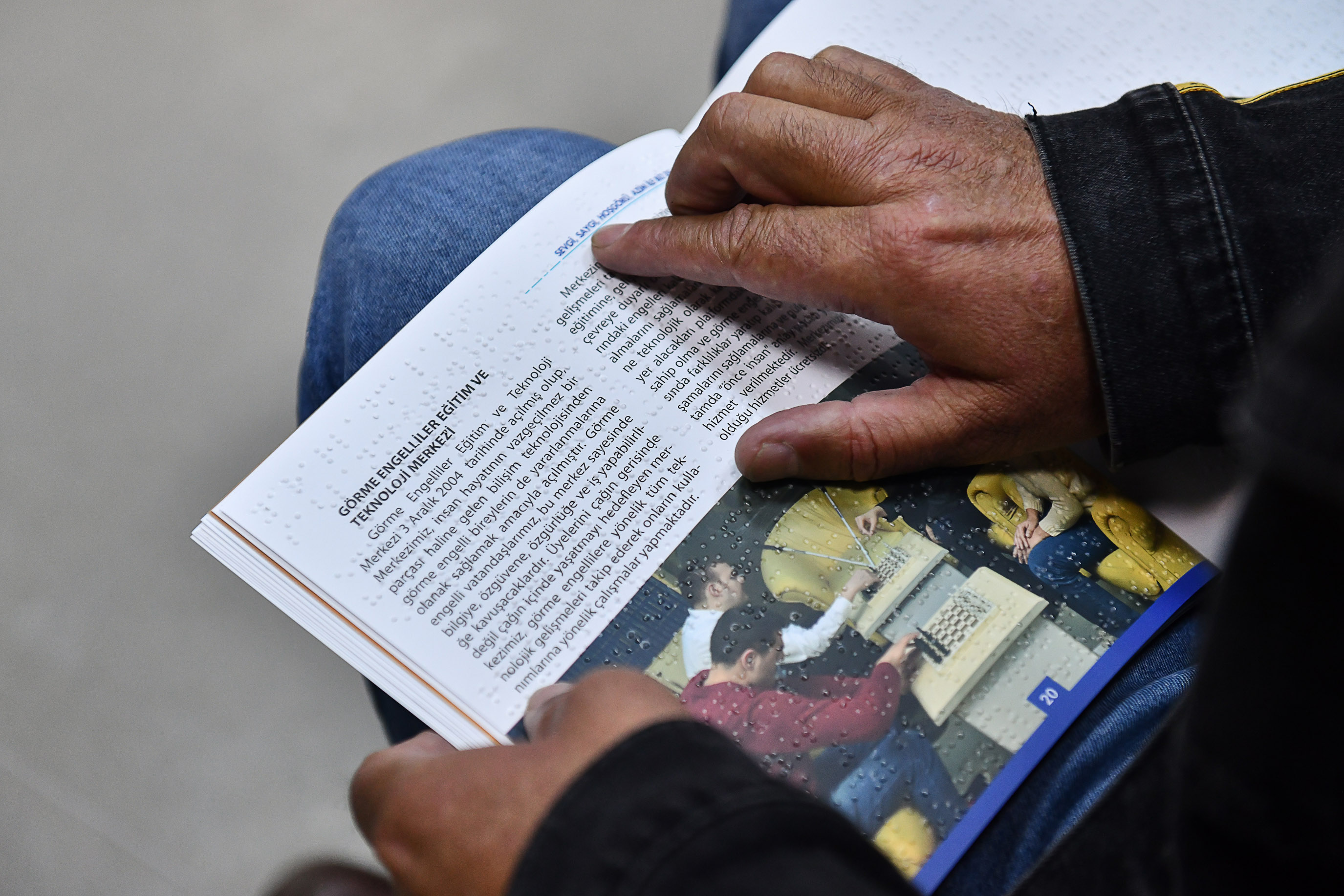 Braille baskı, dijital tarama, sesli kayıt…