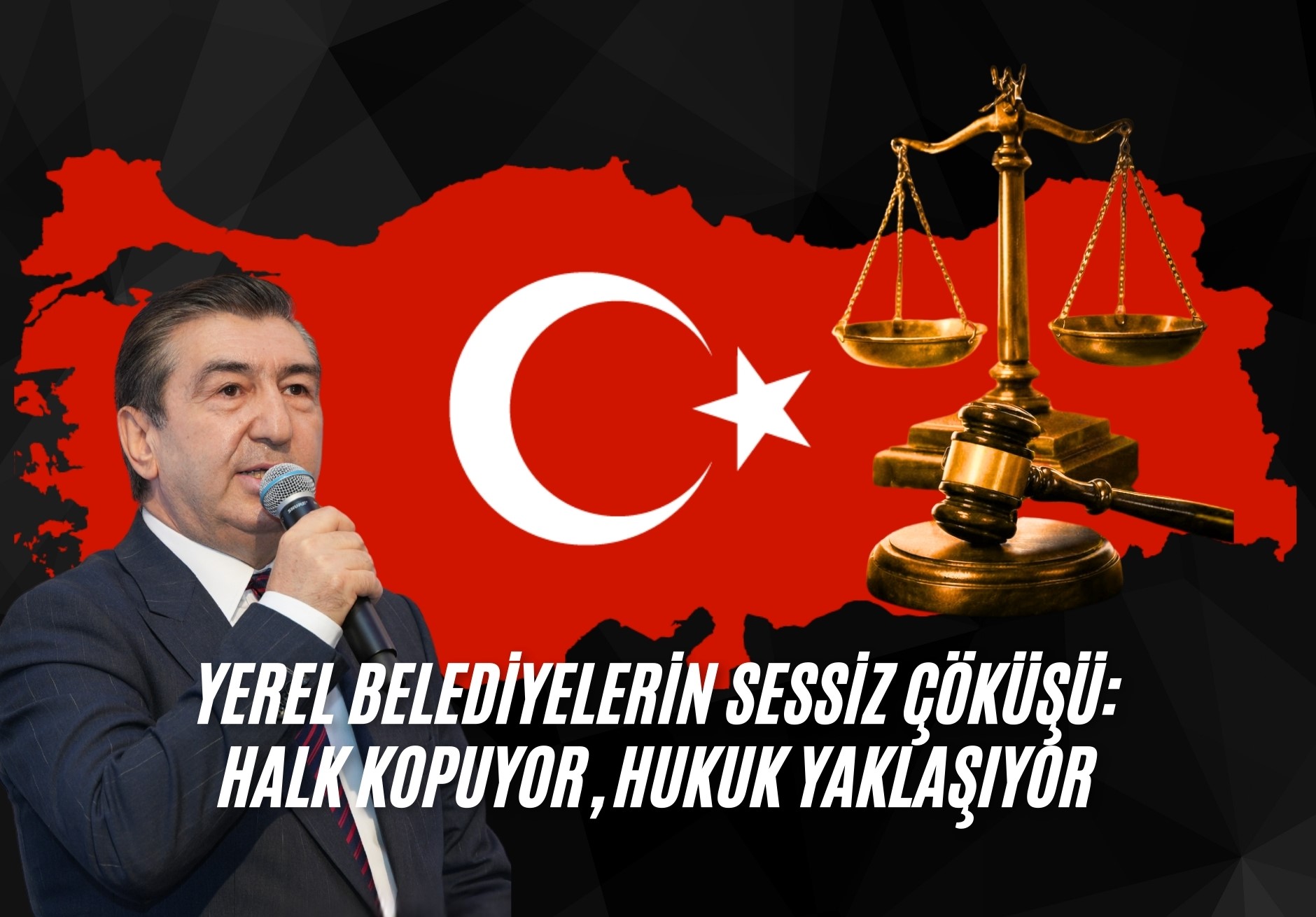 Yalçınkaya:"Yerel Belediyelerin Sessiz Çöküşü: Halk Kopuyor, Hukuk Yaklaşıyor"
