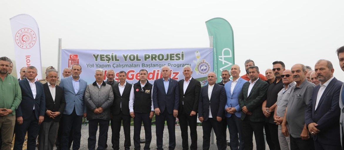 Yeşil Yol Projesi Kapsamında Uzungöl – Şekersu – Bayburt İl Bağlantı Yolunda Çalışmalar başladı