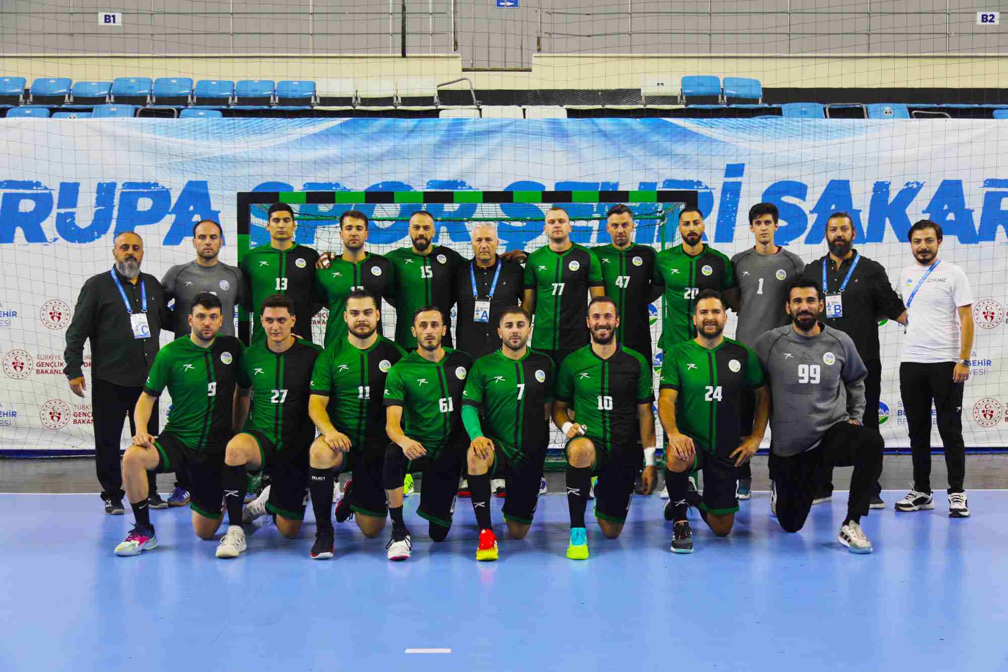 Sakarya Büyükşehir Hentbol Takımı Nilüfer deplasmanında