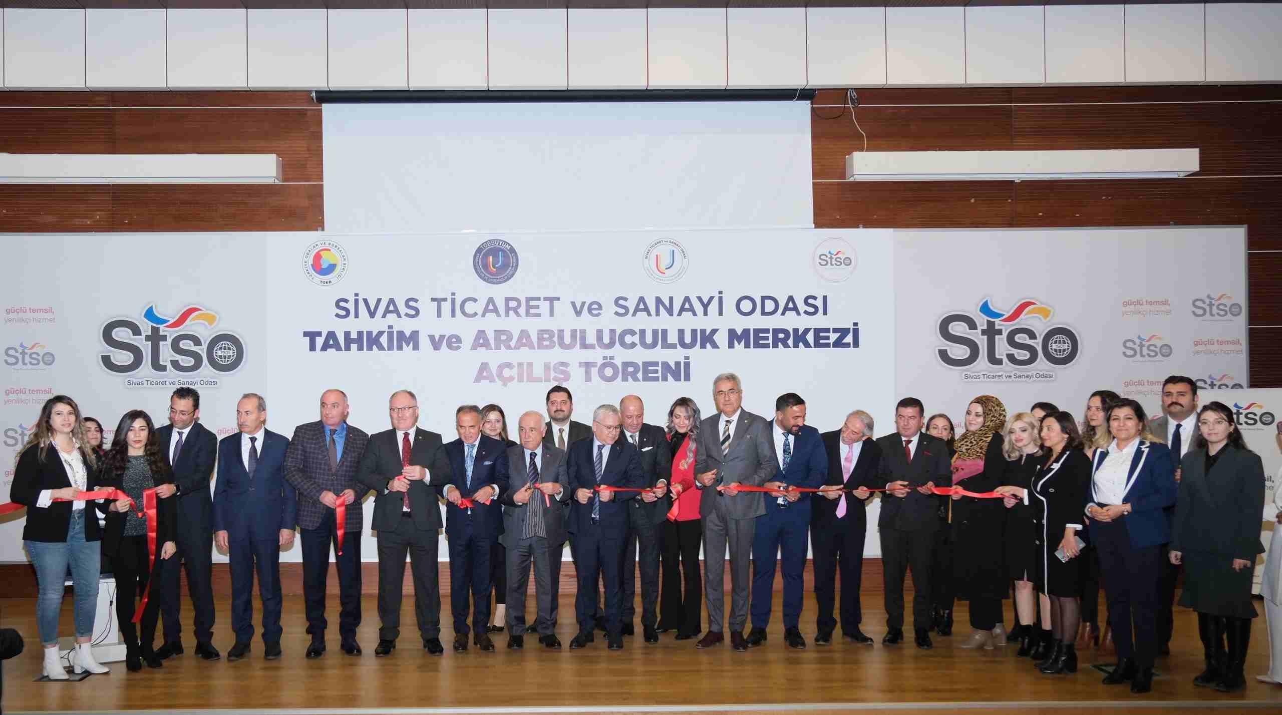 Ardıç, Sivas TSO Tahkim ve Arabuluculuk Merkezinin açılışını yaptı