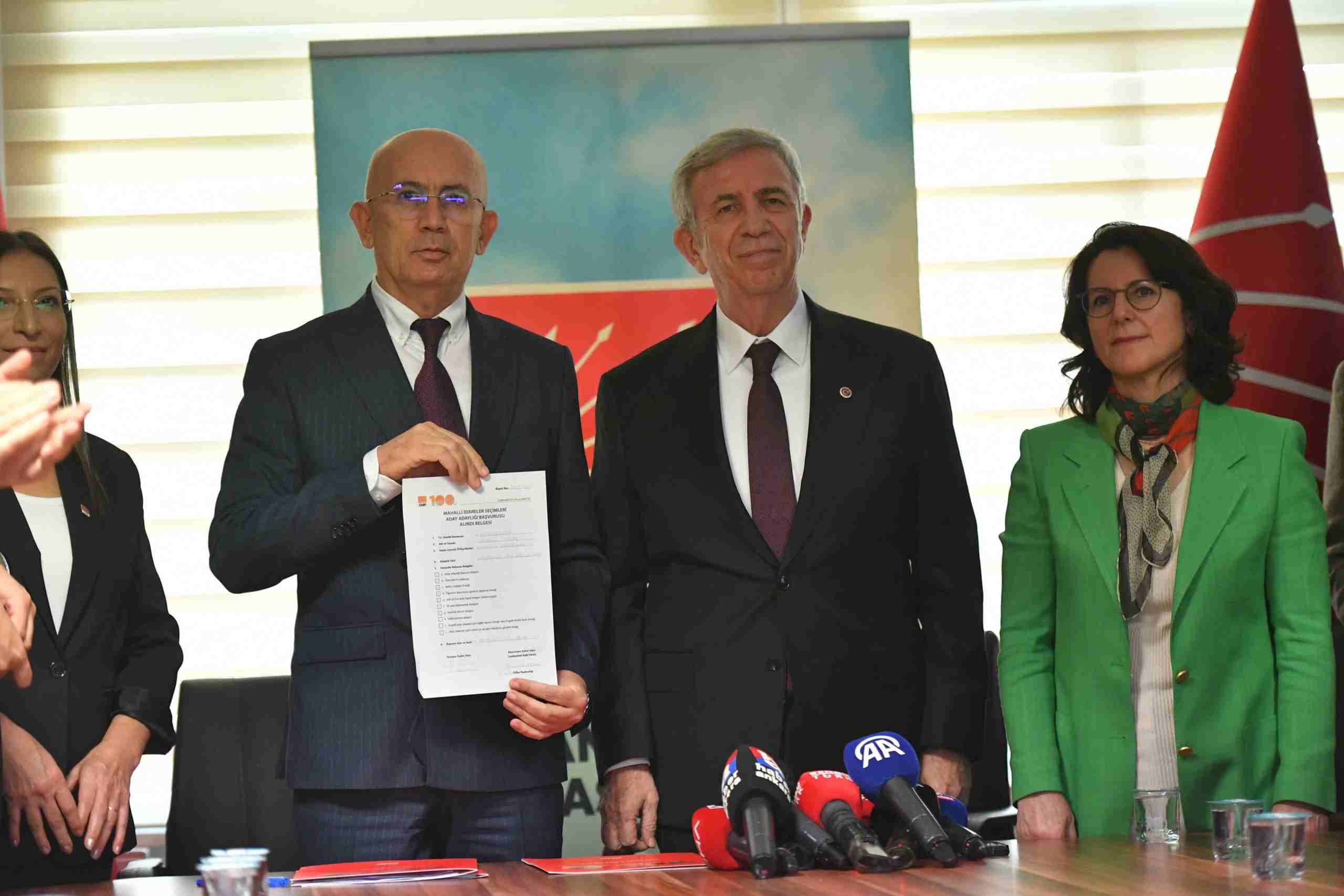 Yavaş, Ankara Büyükşehir Belediye Başkanlığına yeniden adaylık için CHP'ye başvurdu