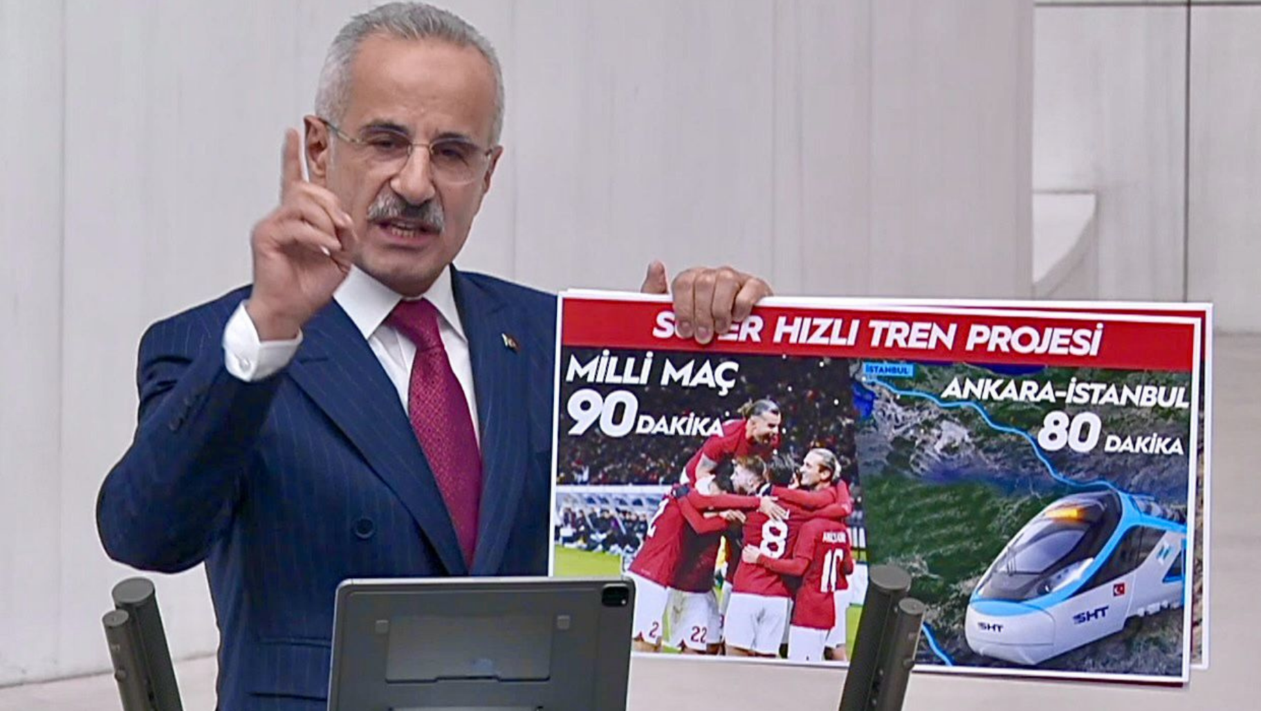 Uraloğlu: Ankara'dan İstanbul'a 80 dakikada gidilecek