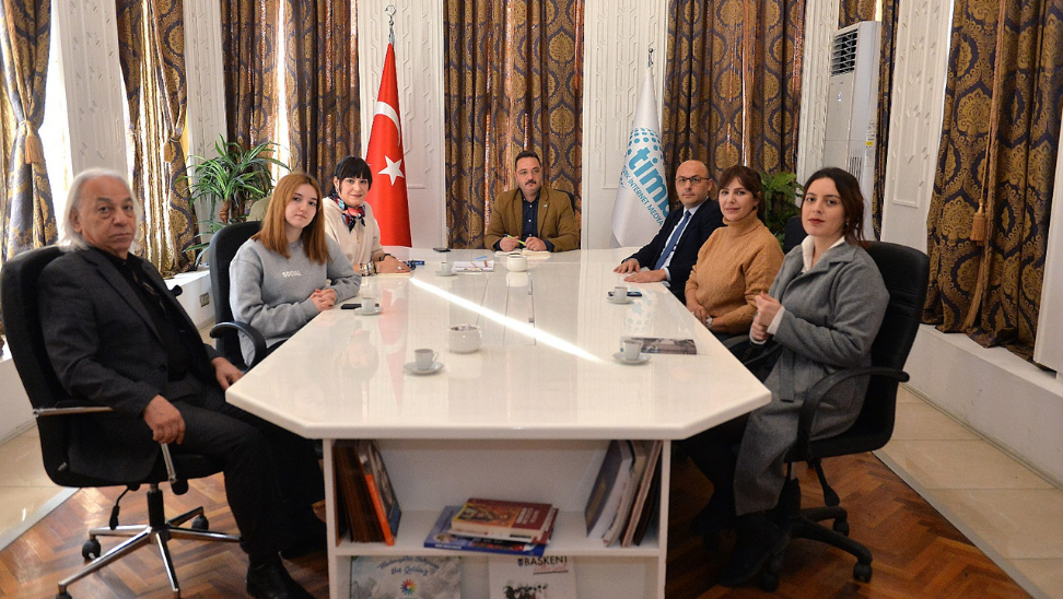 İstanbul Kent Üniversitesi Heyeti'nden TİMBİR'e ziyaret