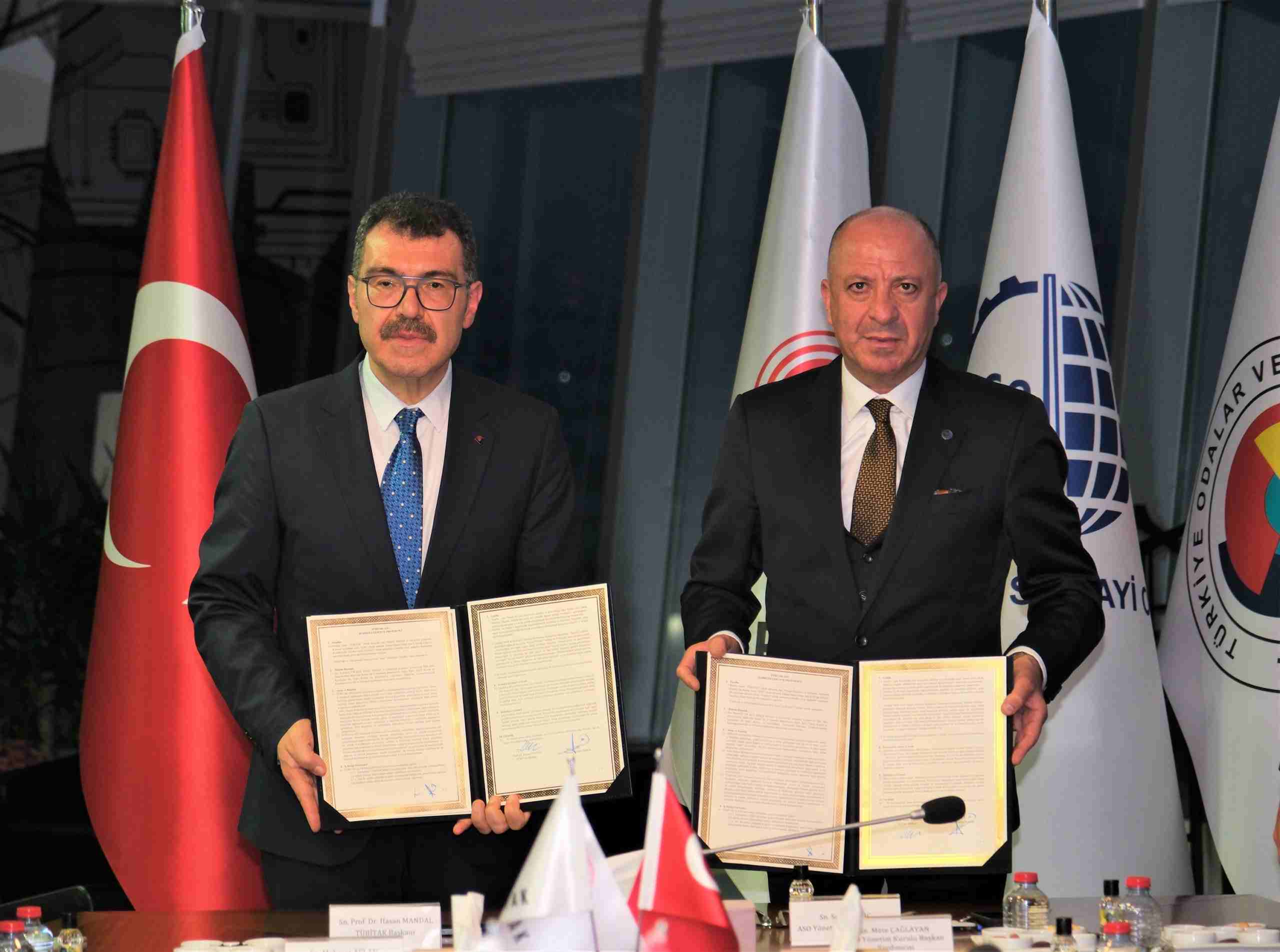 ASO'dan "Sanayide İkiz Dönüşüm" için TÜBİTAK ile iş birliği