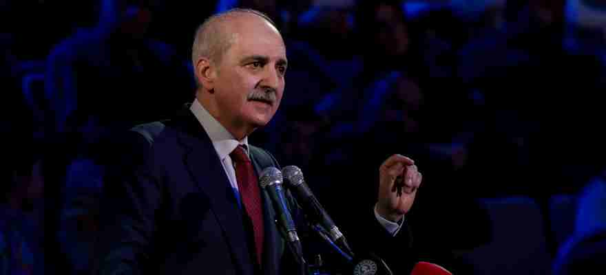 TBMM Başkanı Numan Kurtulmuş, RTÜK Başkanı Ebubekir Şahin'i kabul etti
