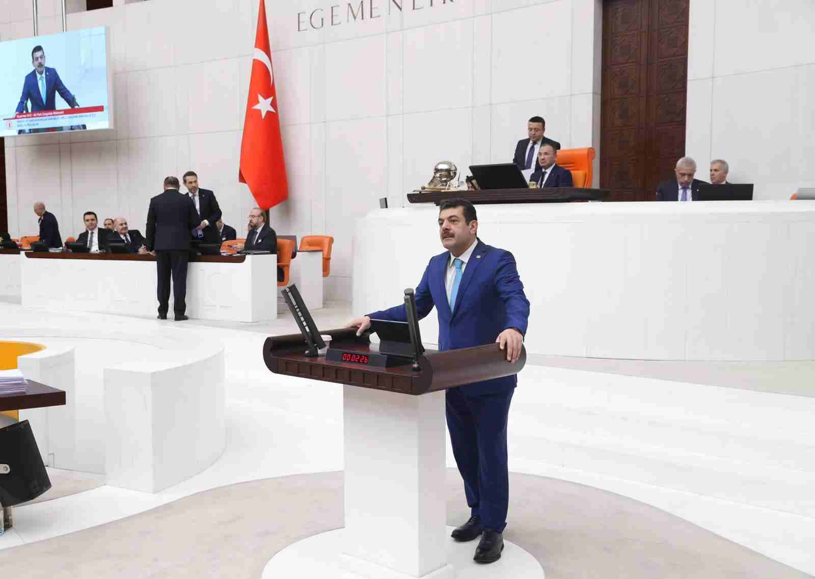 Vekil Muammer Avcı, TBMM'de 2024 yılı bütçe kanun teklifi üzerine konuştu